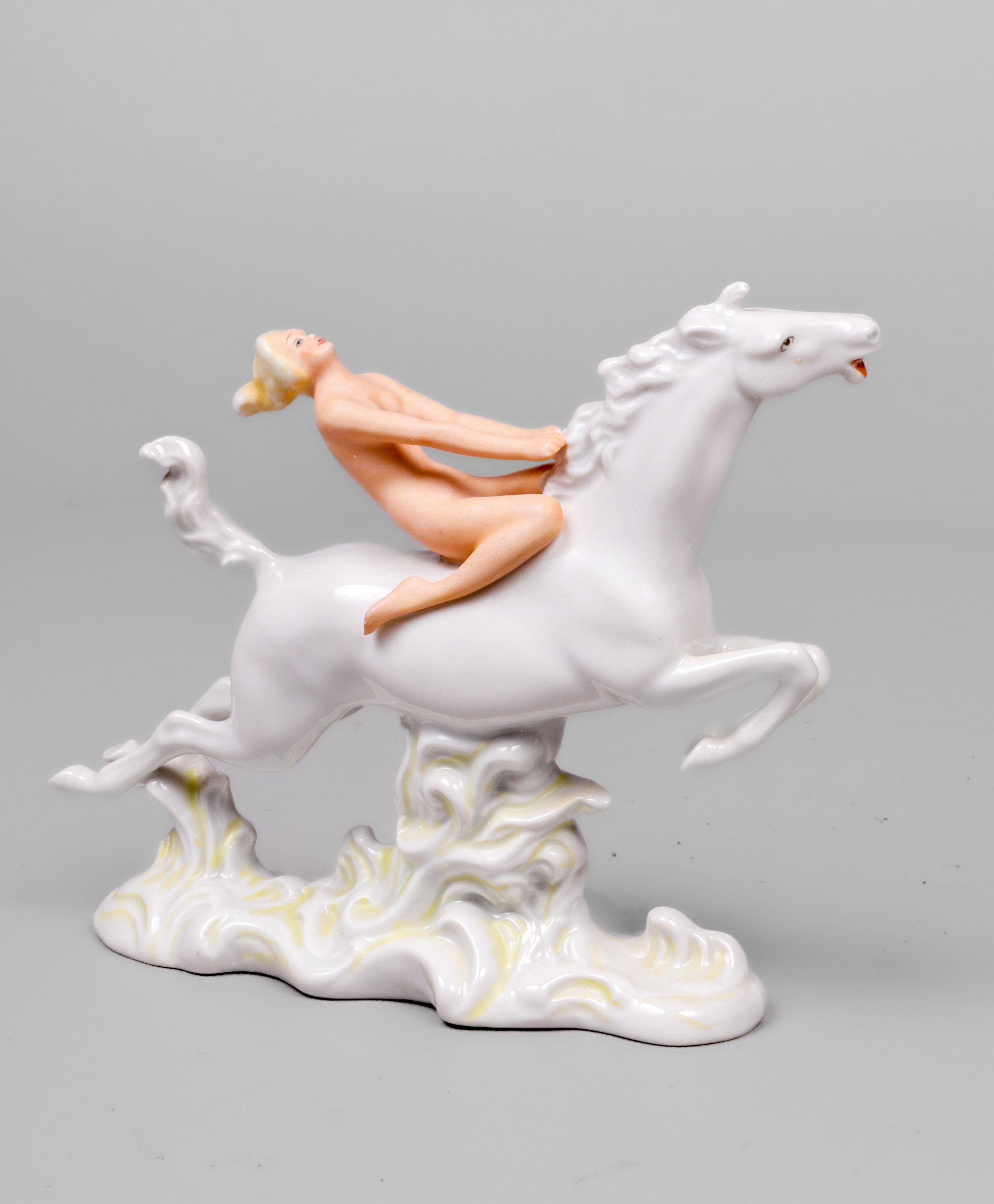 Schaubach Kunst nude on horseback  3b60f3