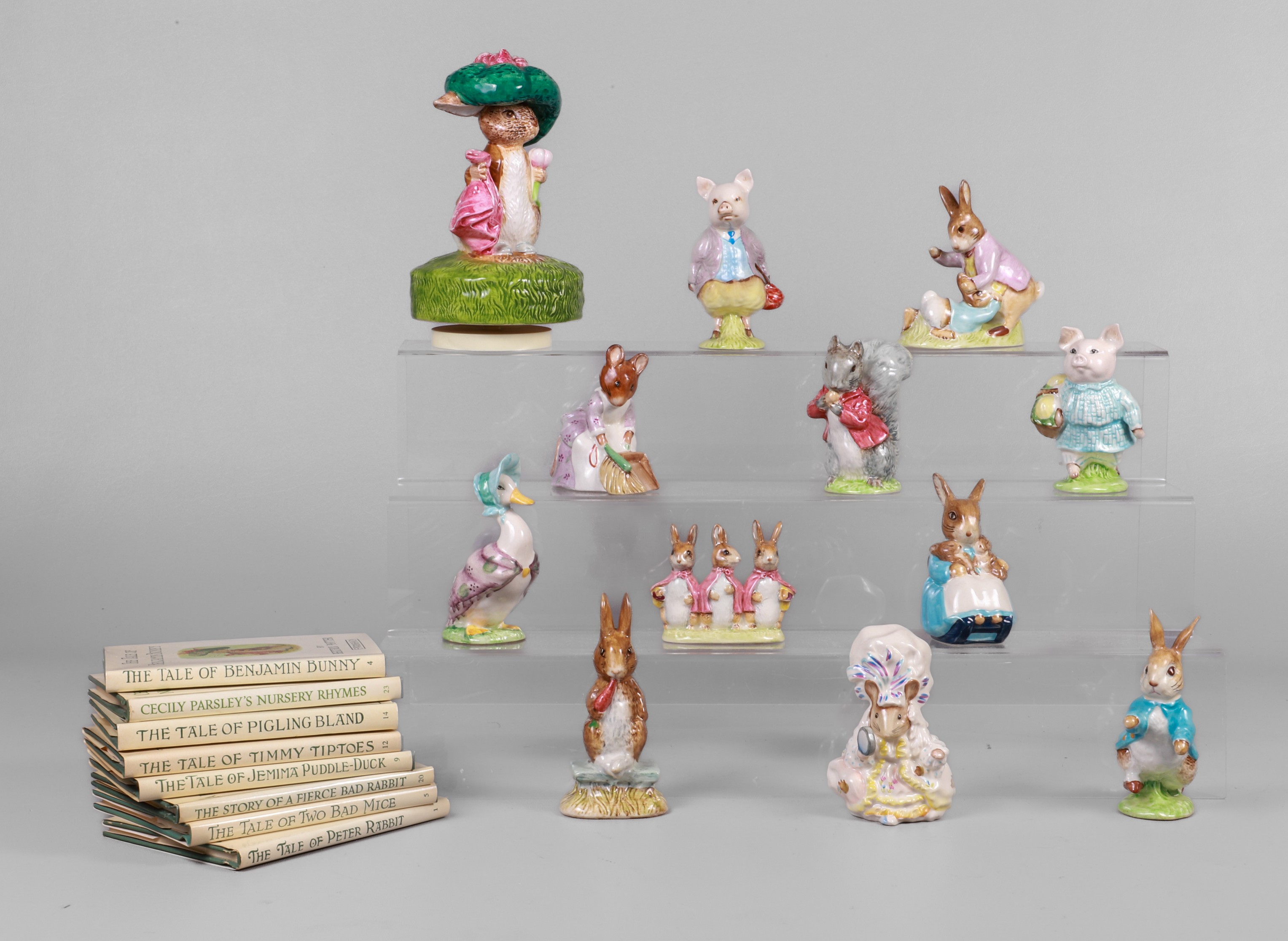 (20)  Beatrix Potter items, c/o