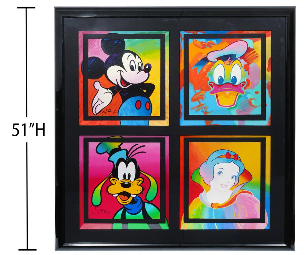 PETER MAX DISNEY SERIGRAPH SUITEPeter