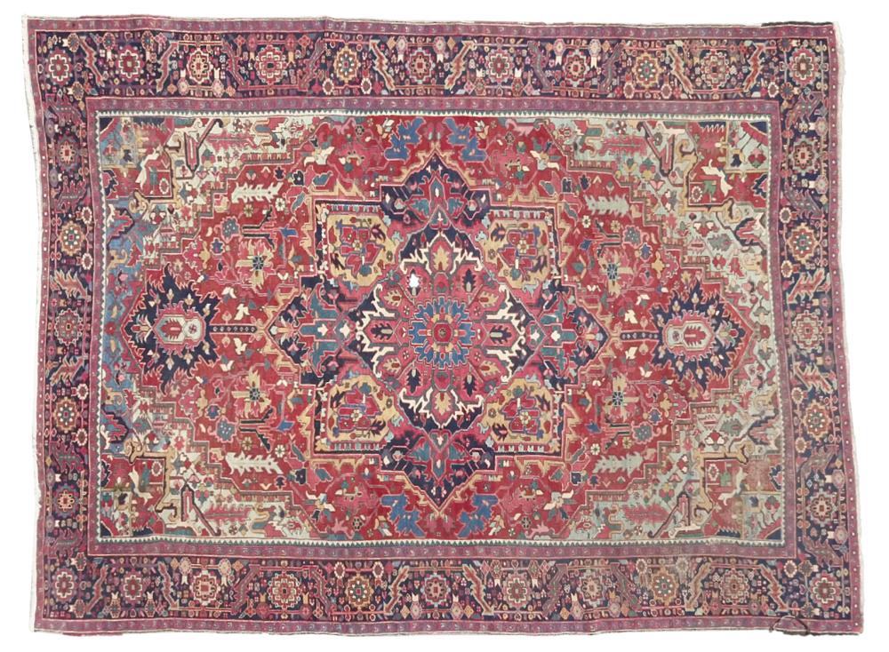 HERIZ LARGE PERSIAN CARPETLarge 3b61af