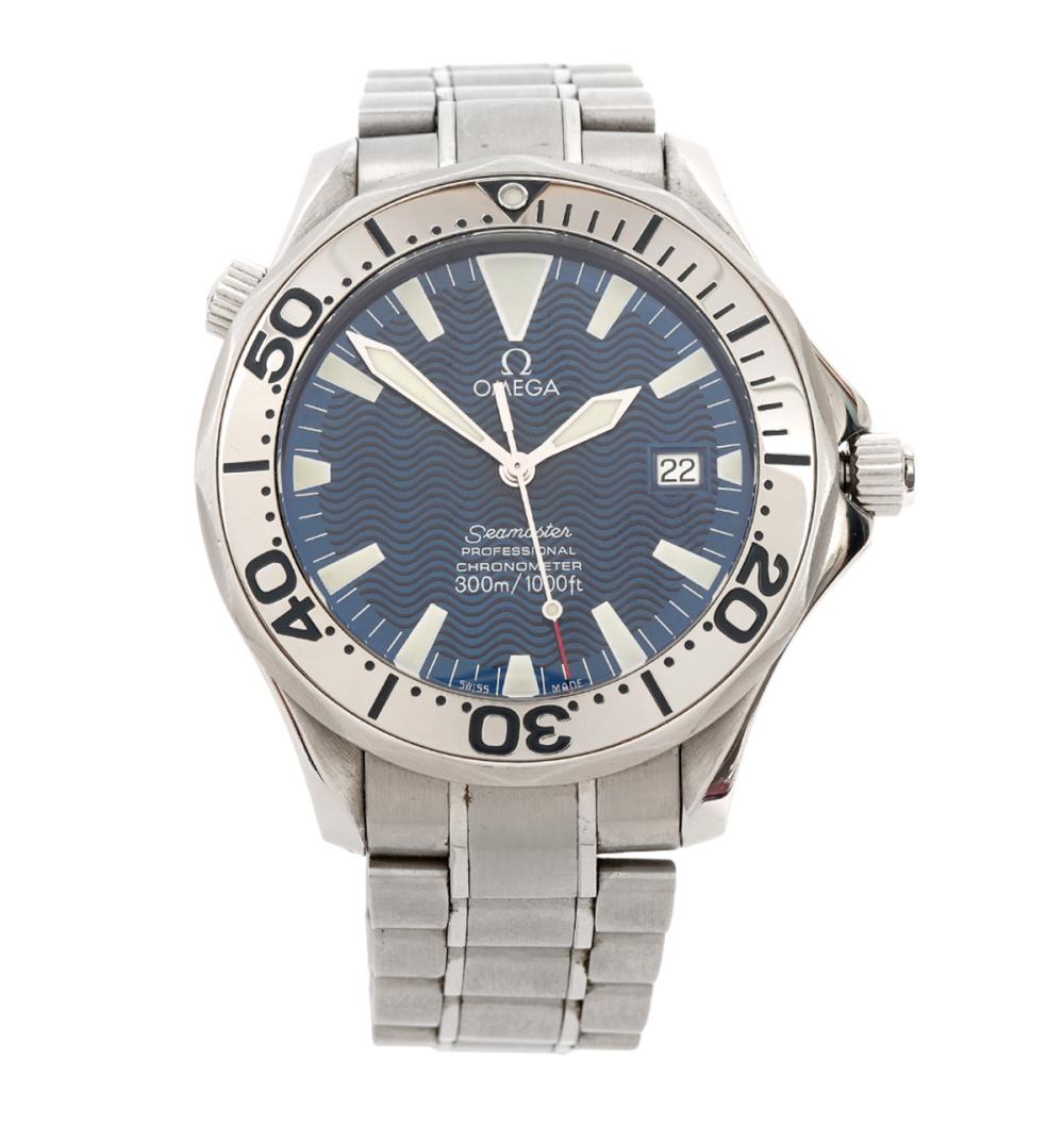 JAMES BOND OMEGA SEAMASTER BLUE