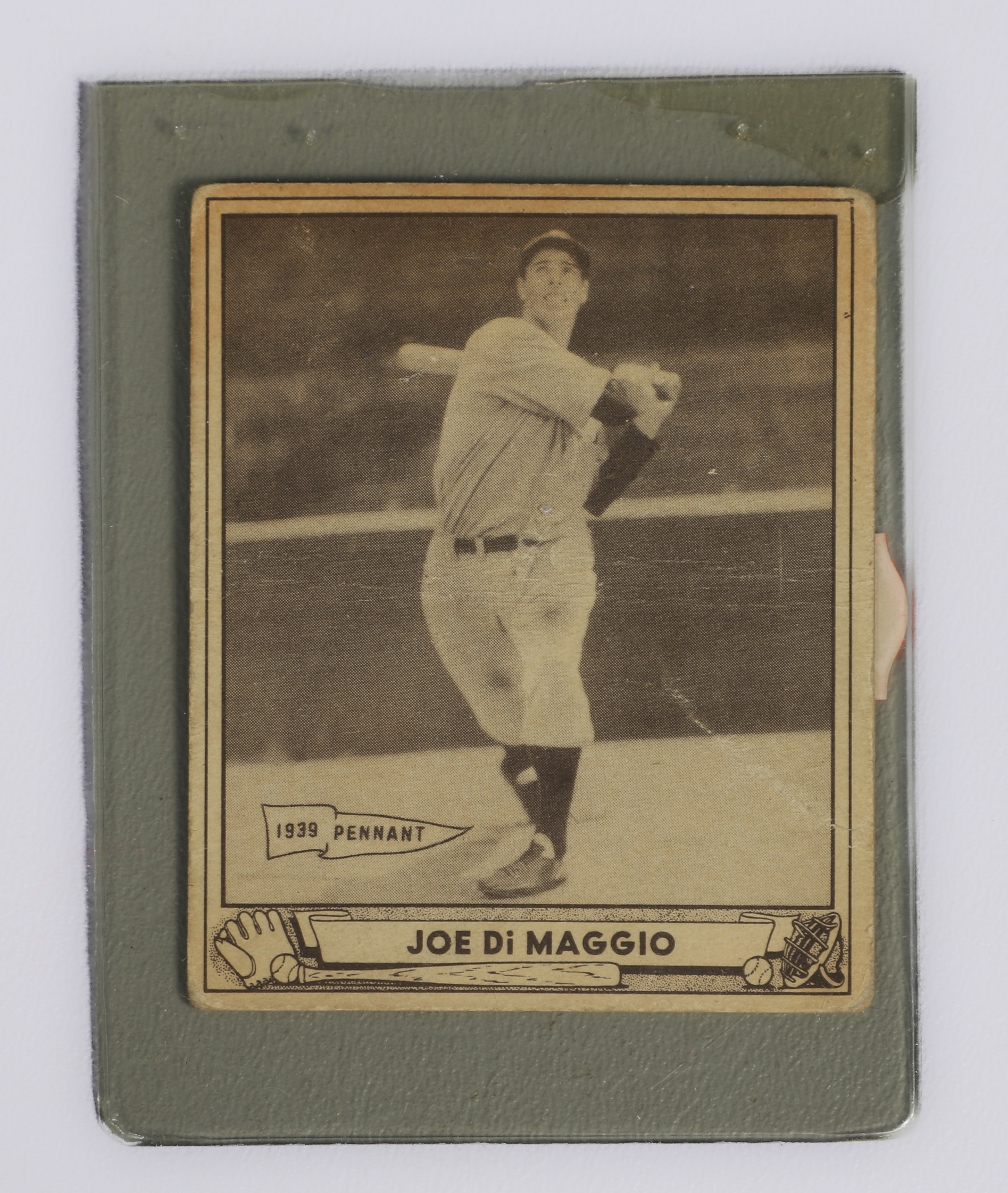 Joe DiMaggio 1940 G+/VG evidence