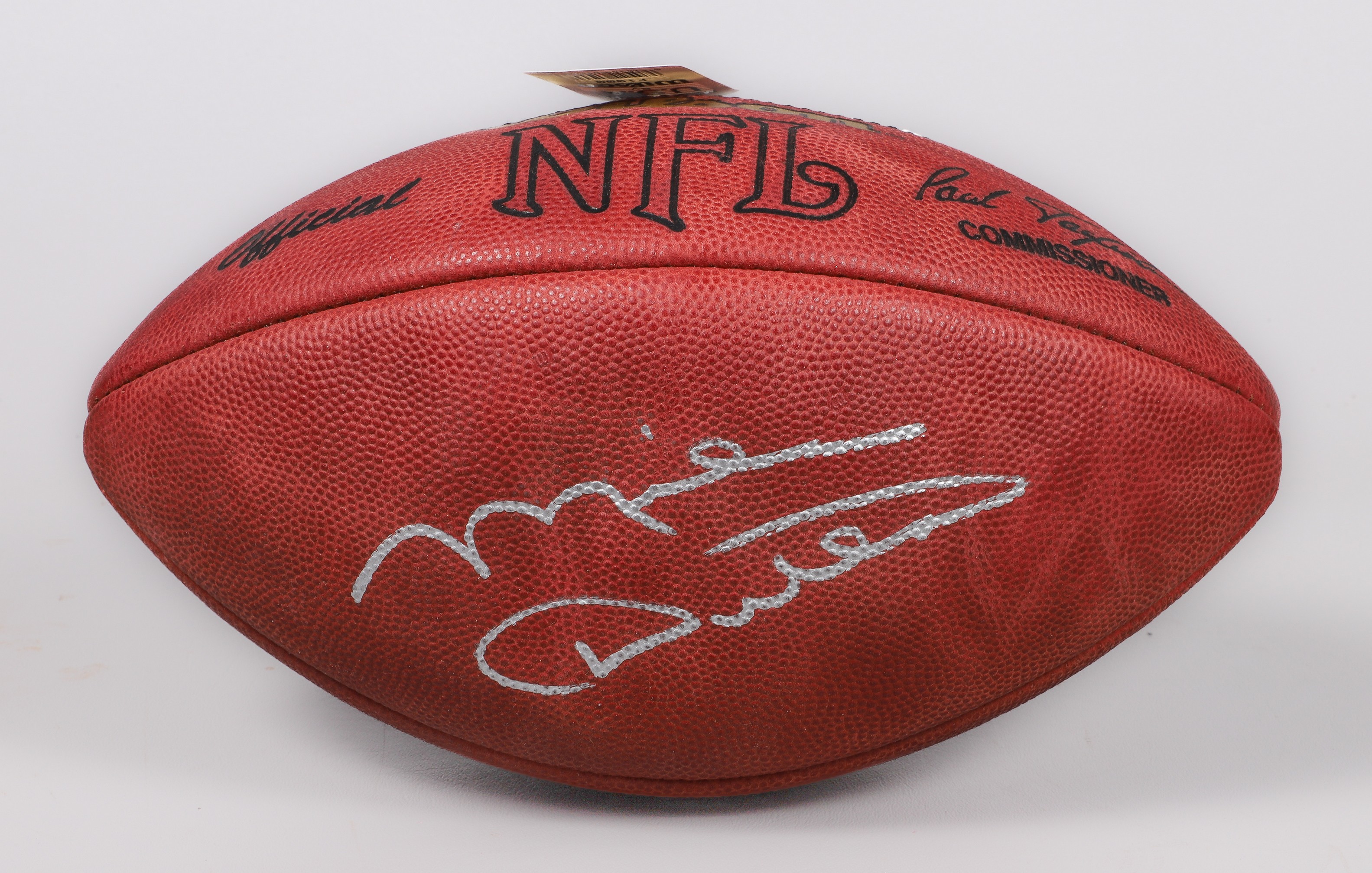 Wilson NFL football, signed in