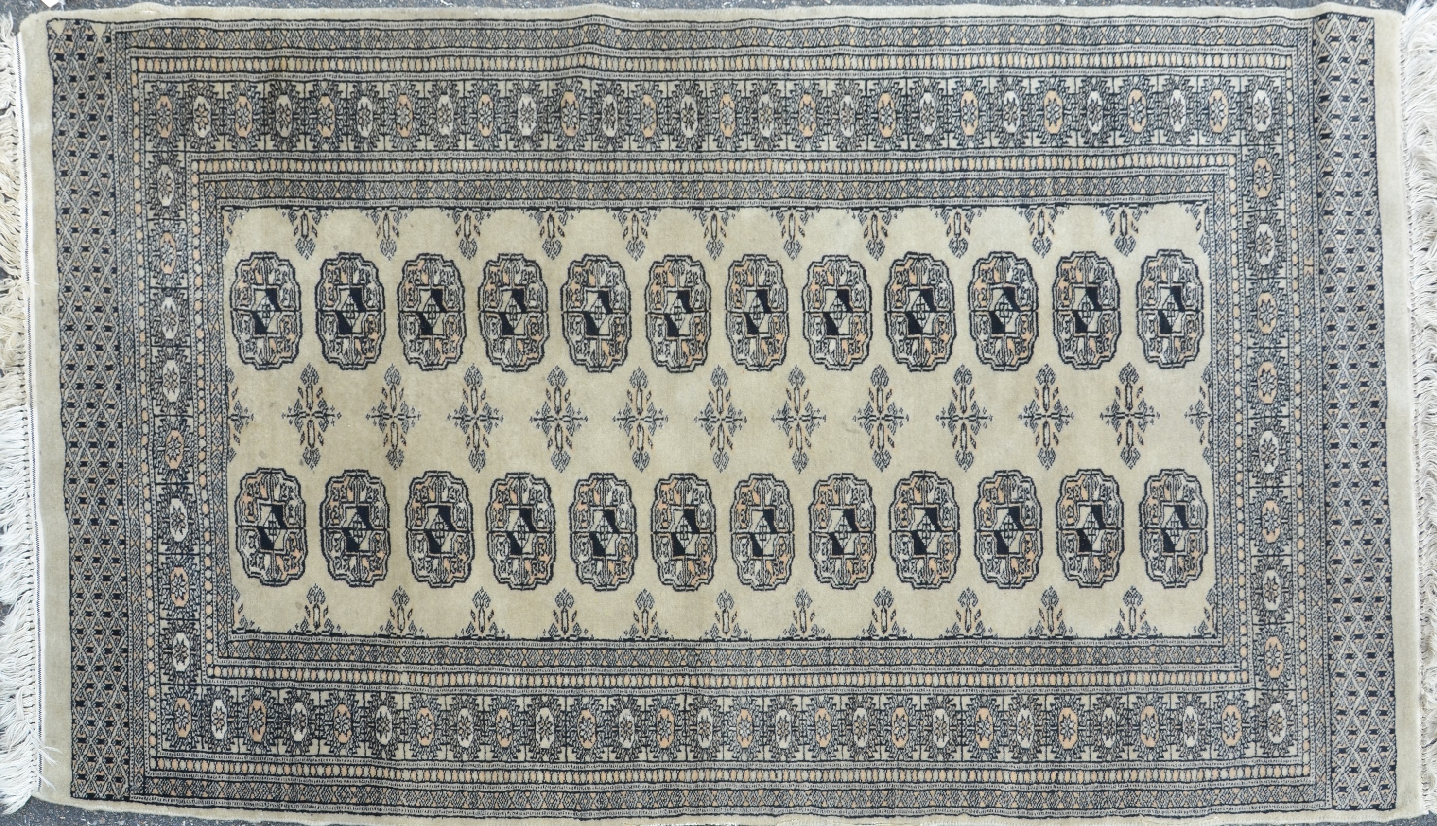 3 2 X 5 6 Pakistan Bokhara Rug  3b6263