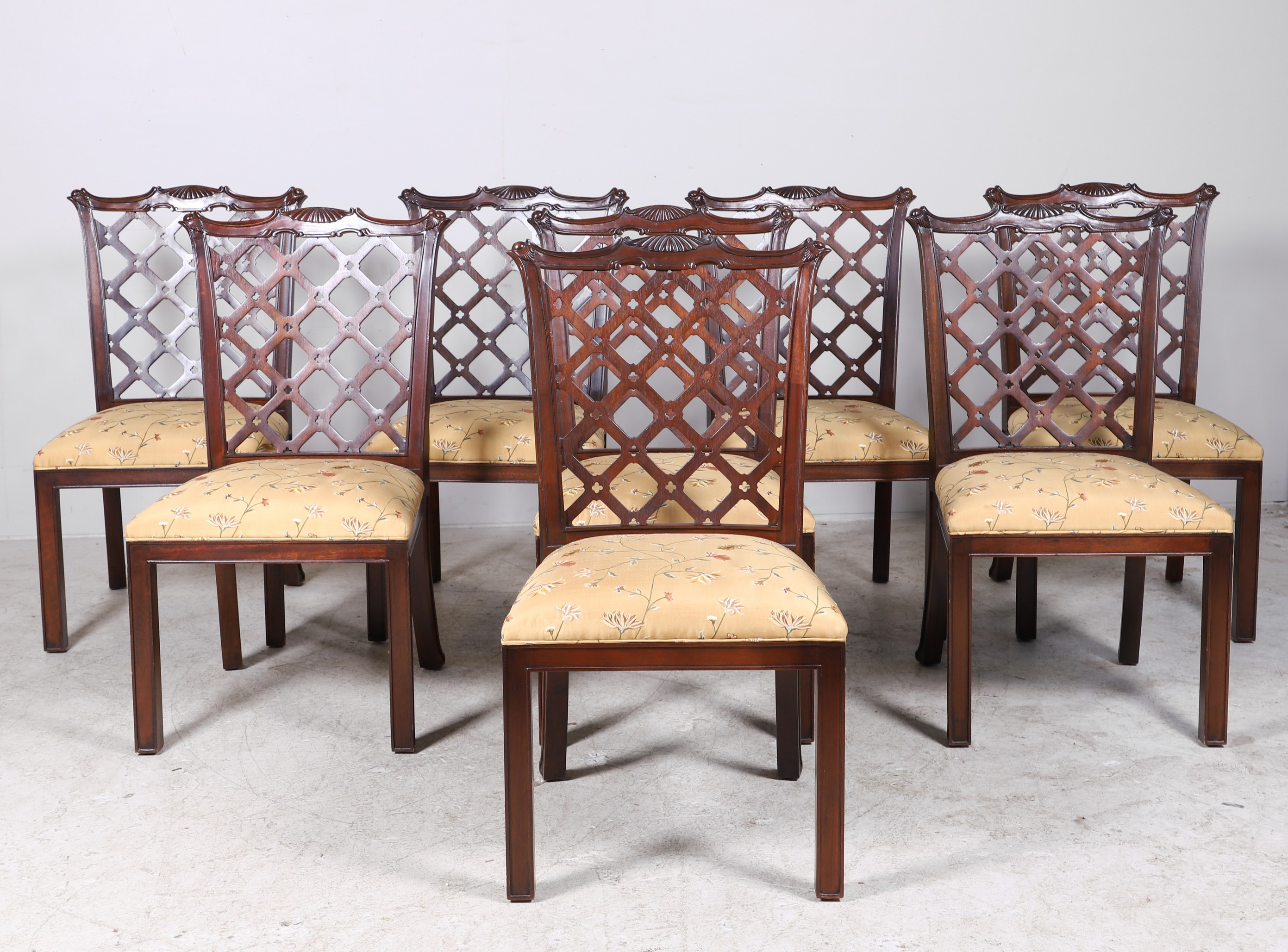  8 Hickory Chair Co Chinese Chippendale 3b62b4