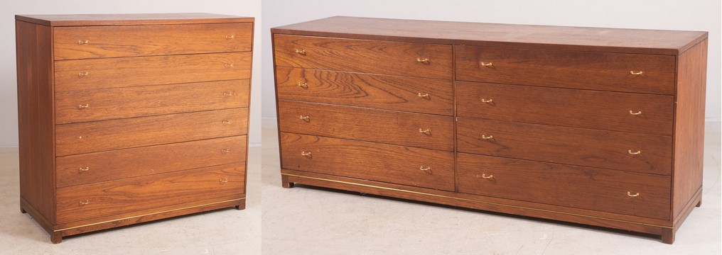 Rway modern design walnut 6-drawer