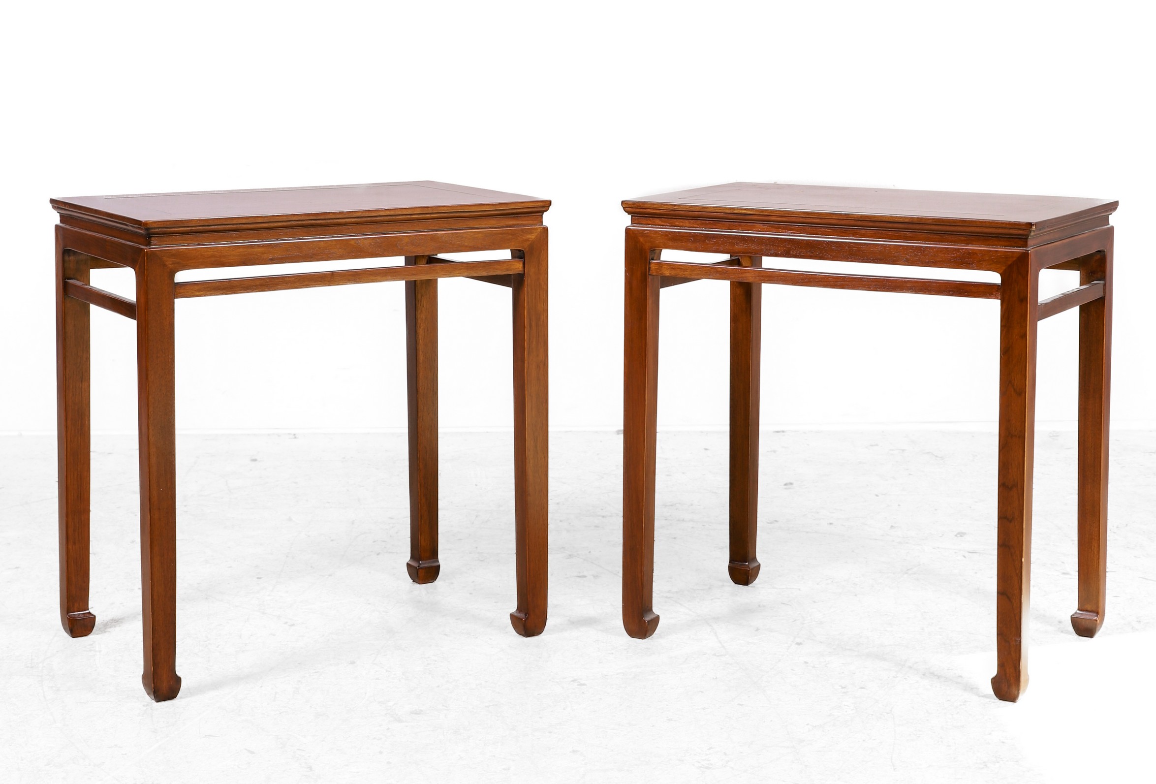 Pair Maria Yee "Shinto" side tables,