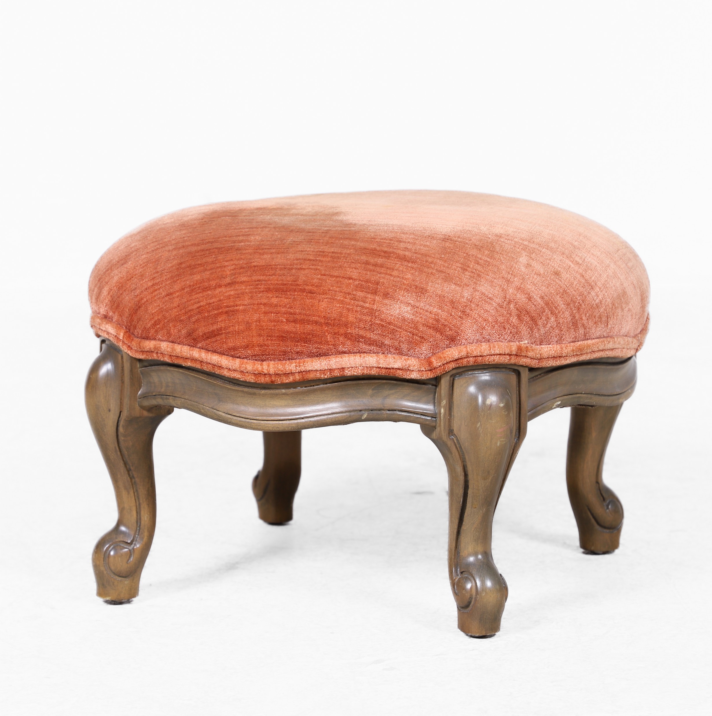 French style upholstered stool,