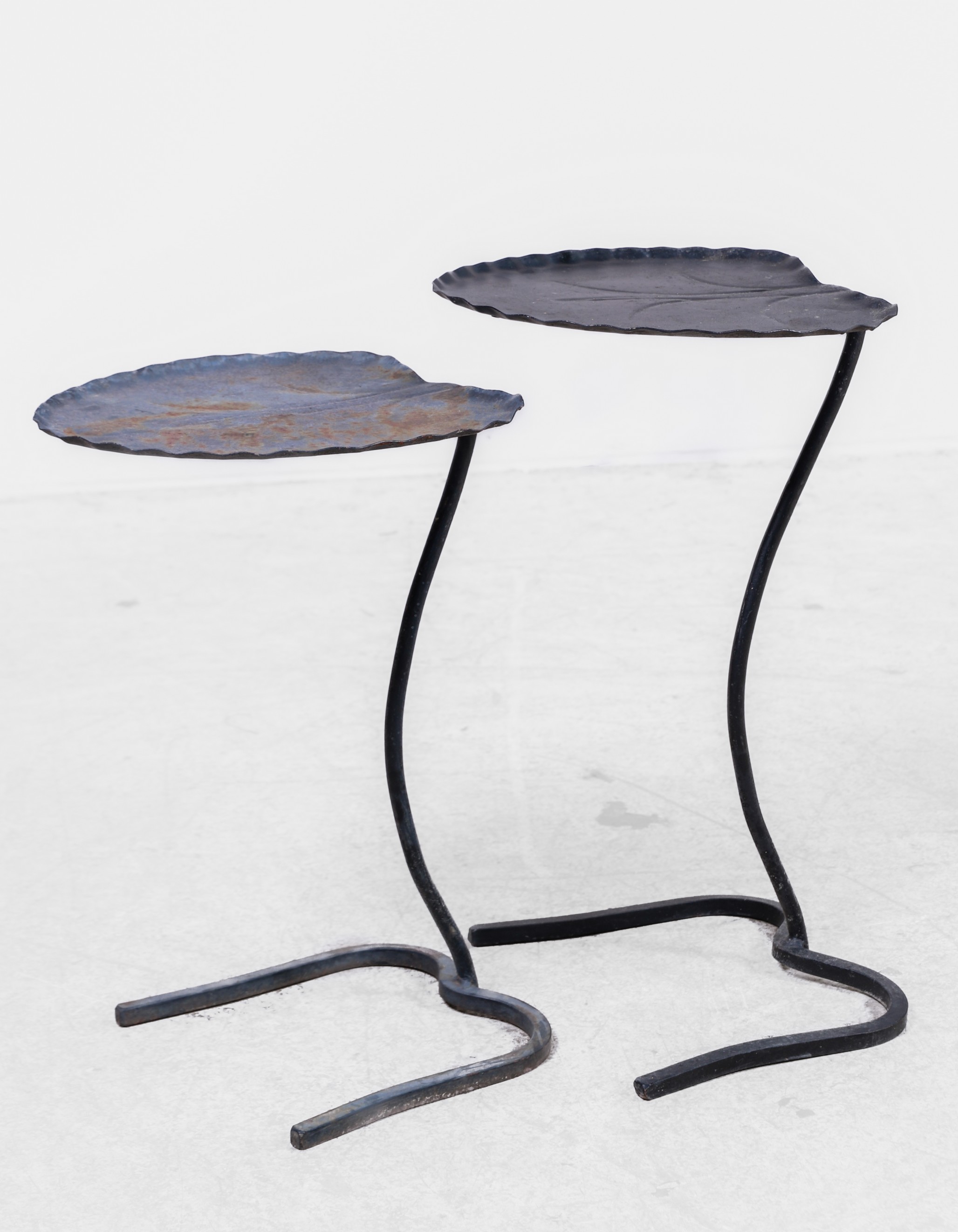 (2) Salterini leaf nesting tables,