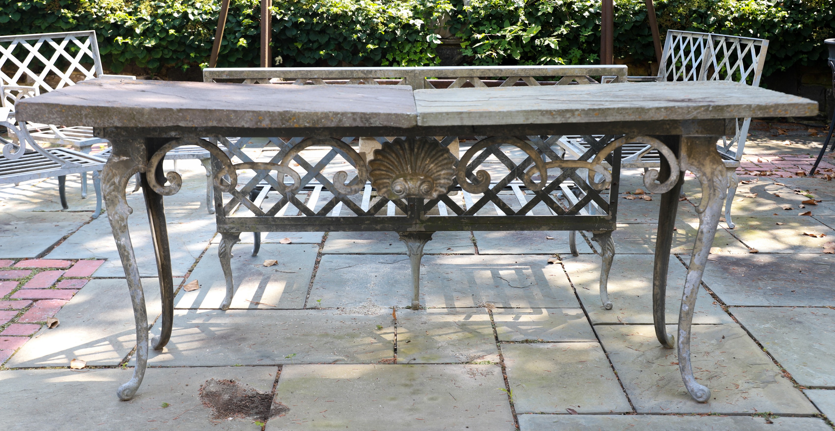 Italian style painted console table