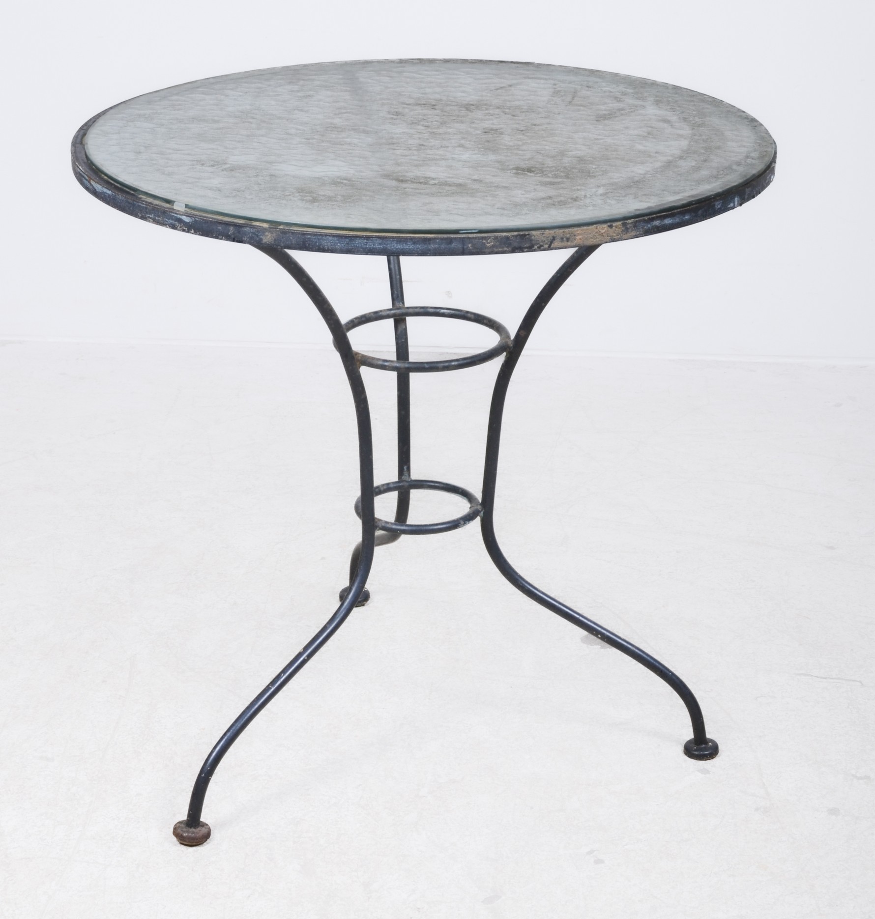 Salterini style patio dining table,