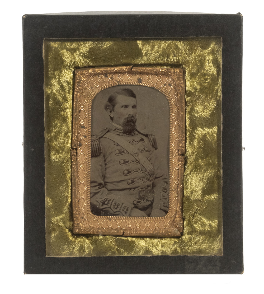 CIVIL WAR TINTYPE OF CONFEDERATE GENERAL