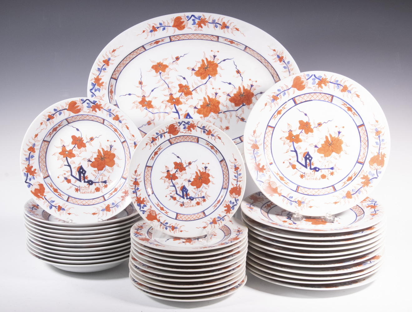 IMARI EXPORT PORCELAIN DISHES (37)