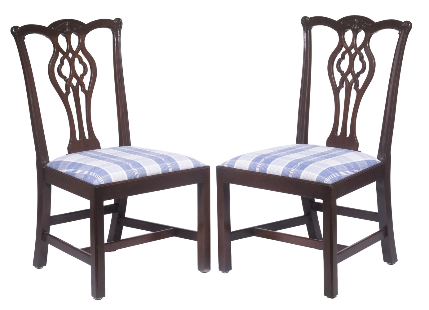 PAIR OF CHIPPENDALE STYLE SIDE 3b64e6