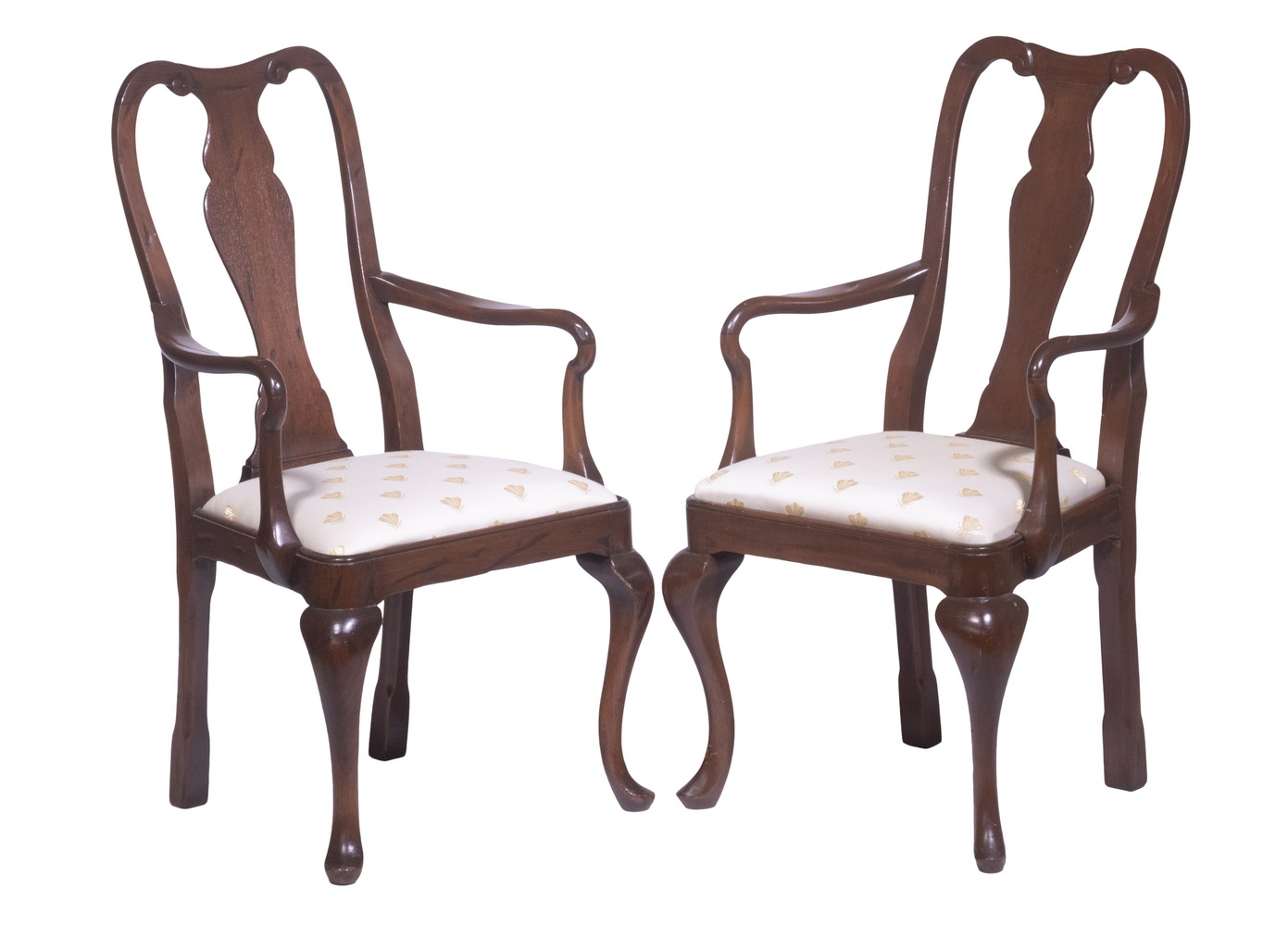 PR MAHOGANY YOUTH CHAIRS Pair of 3b6554