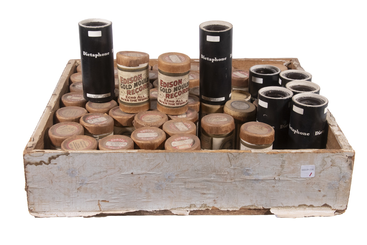 GROUP OF EDISON RECORDING CYLINDERS 3b6568