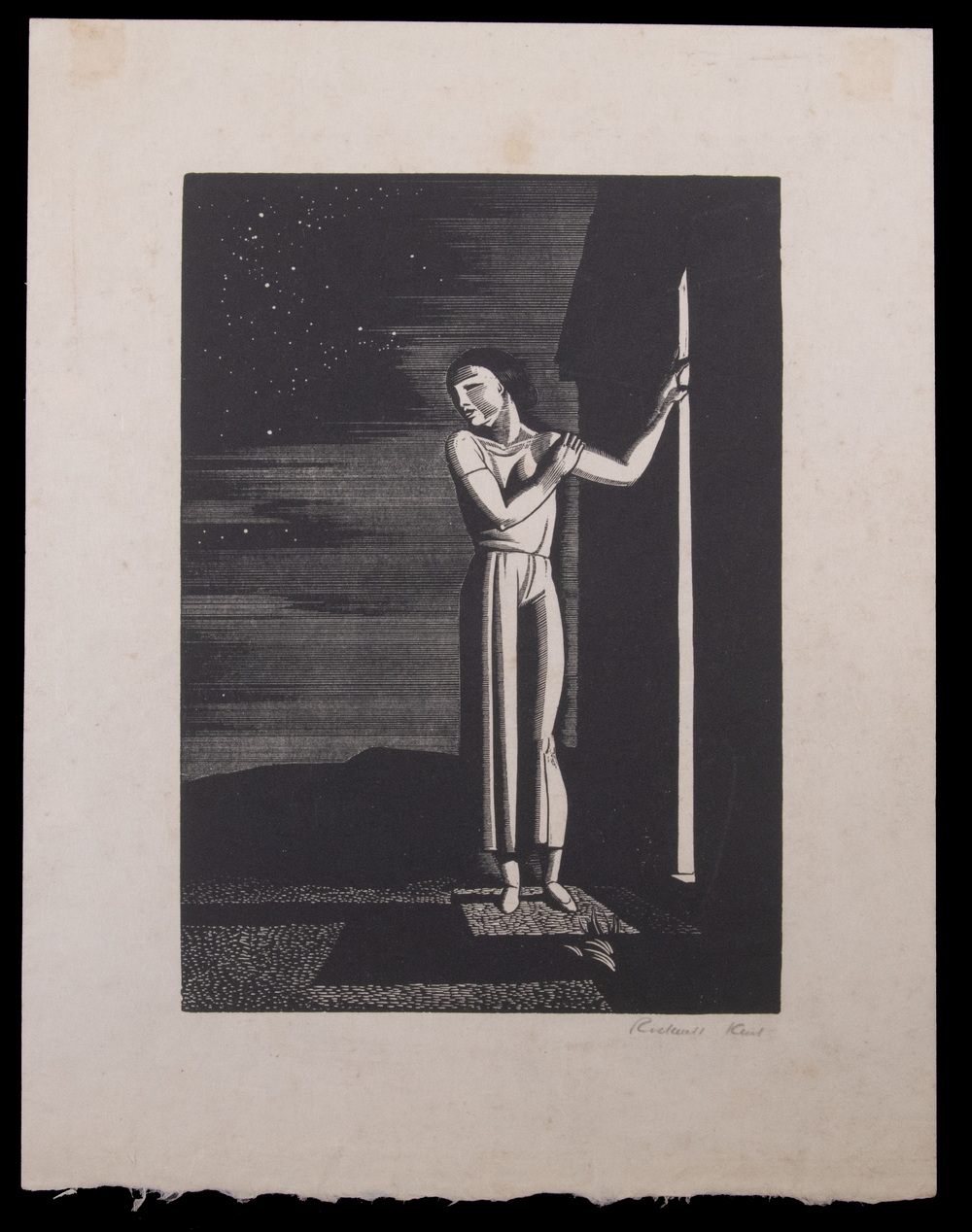 ROCKWELL KENT (NY, 1882-1971) "Woman