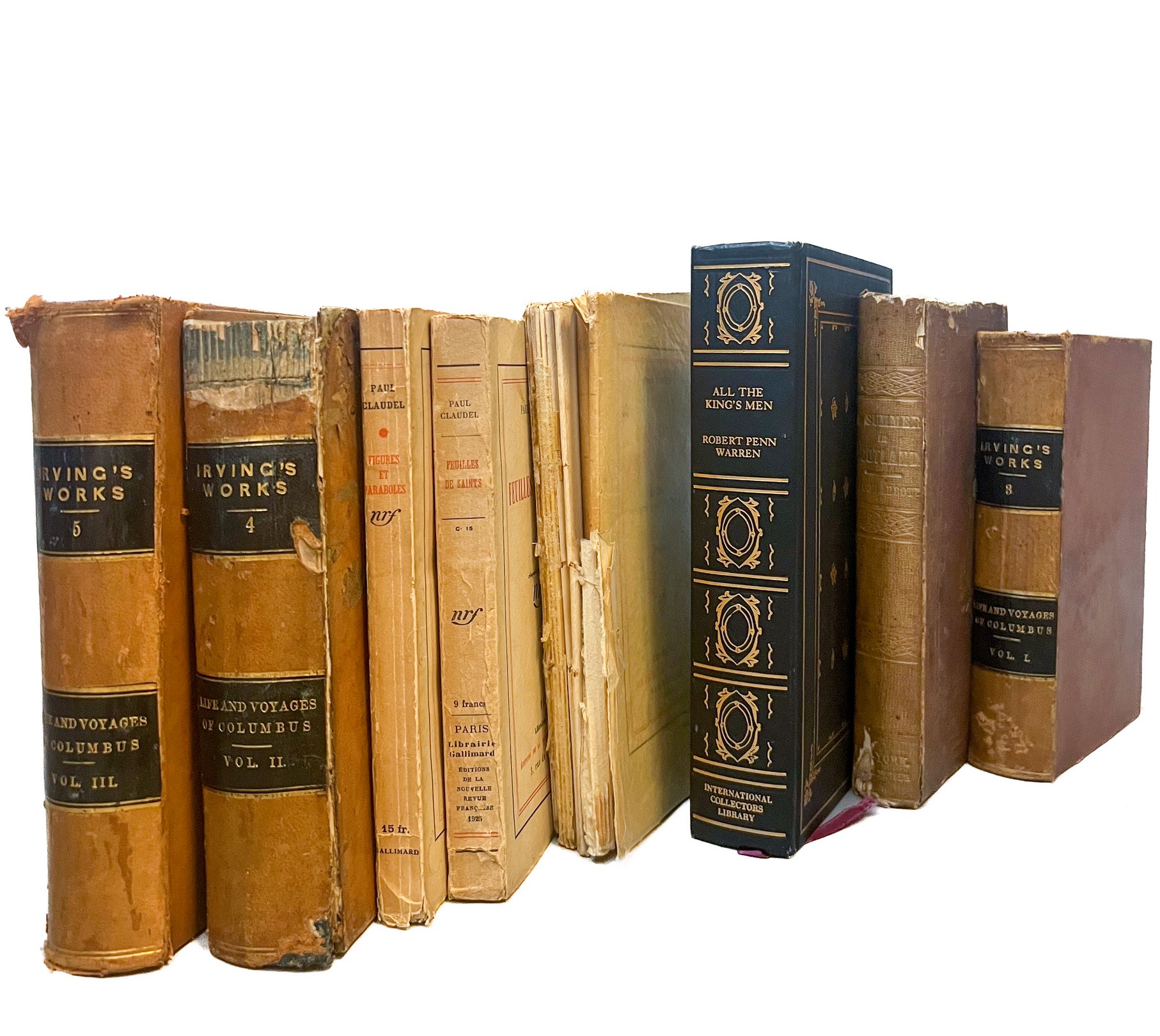 Eight 19th and 20th century books  3b65ba