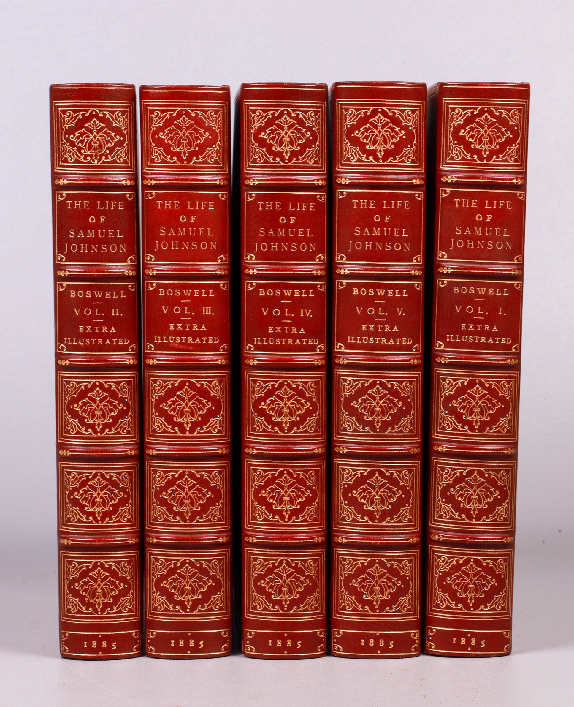 A set of James Boswell s Life of 3b65e6