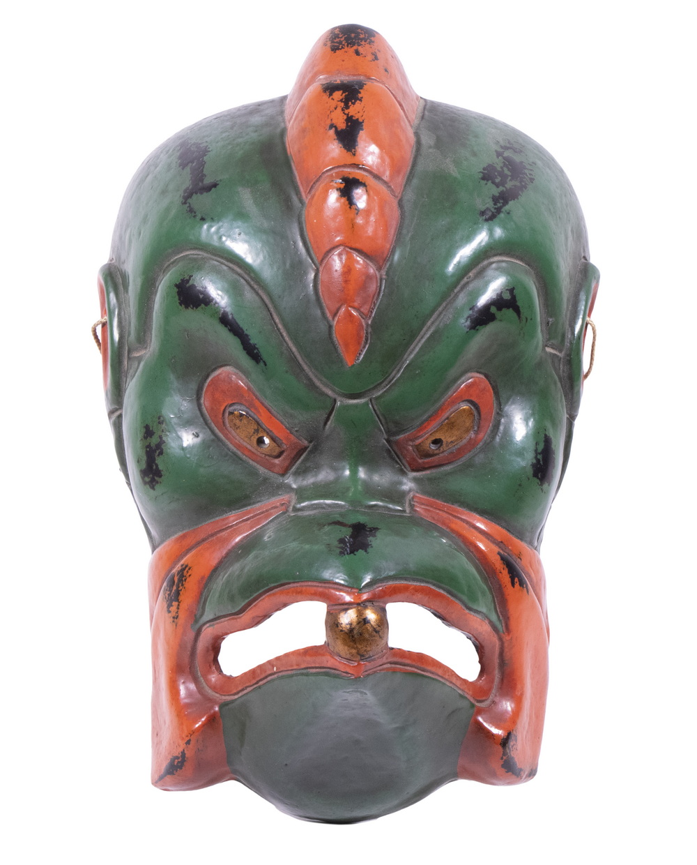 19TH C. JAPANESE KABUKI LACQUERED