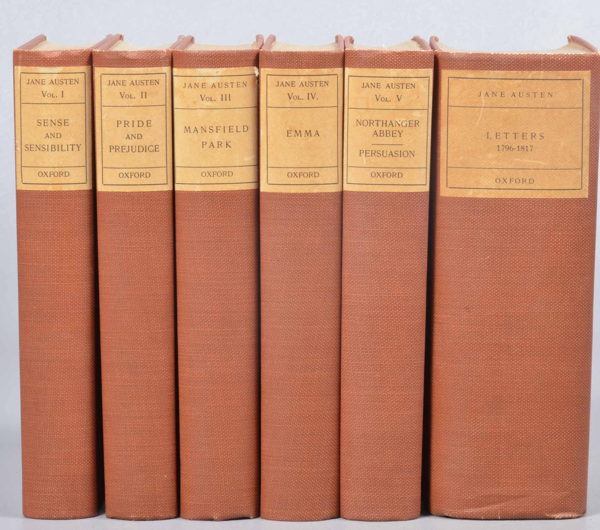 A five volume set of the novels 3b6617