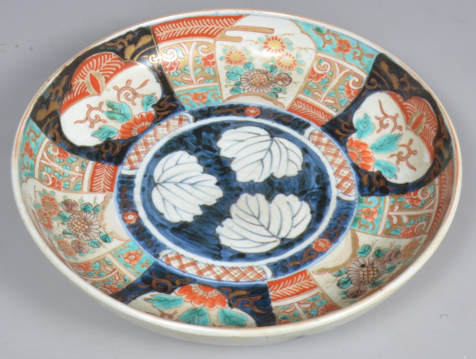 Japanese Imari porcelain shallow