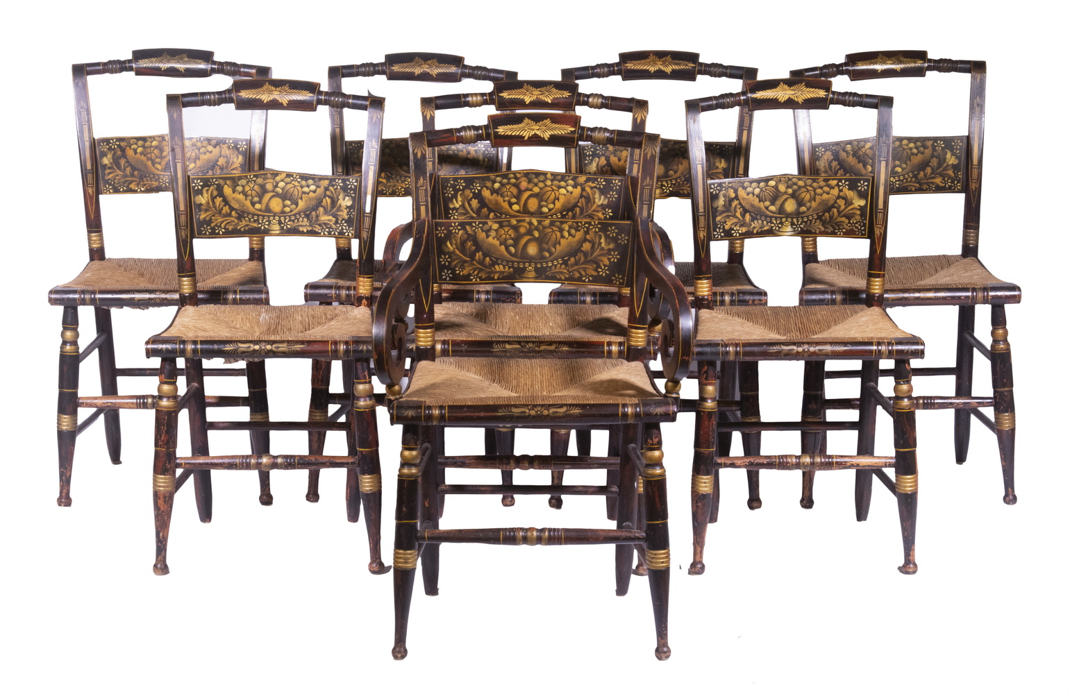 HITCHCOCK DINING CHAIRS Set of