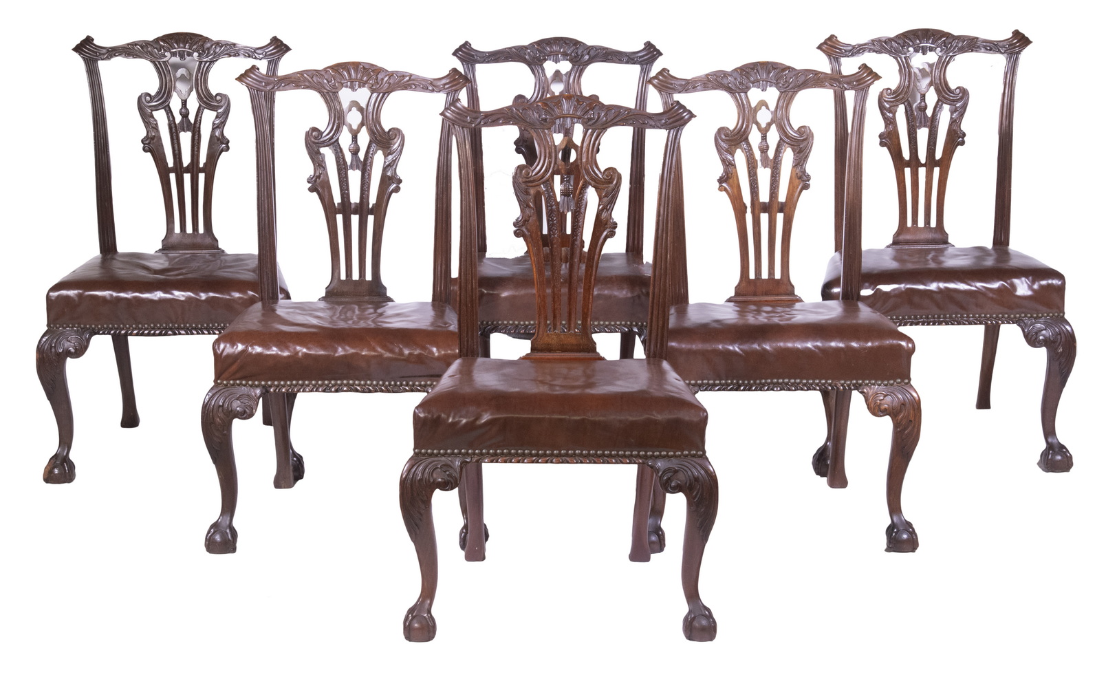 CENTENNIAL CHIPPENDALE DINING CHAIRS 3b6746