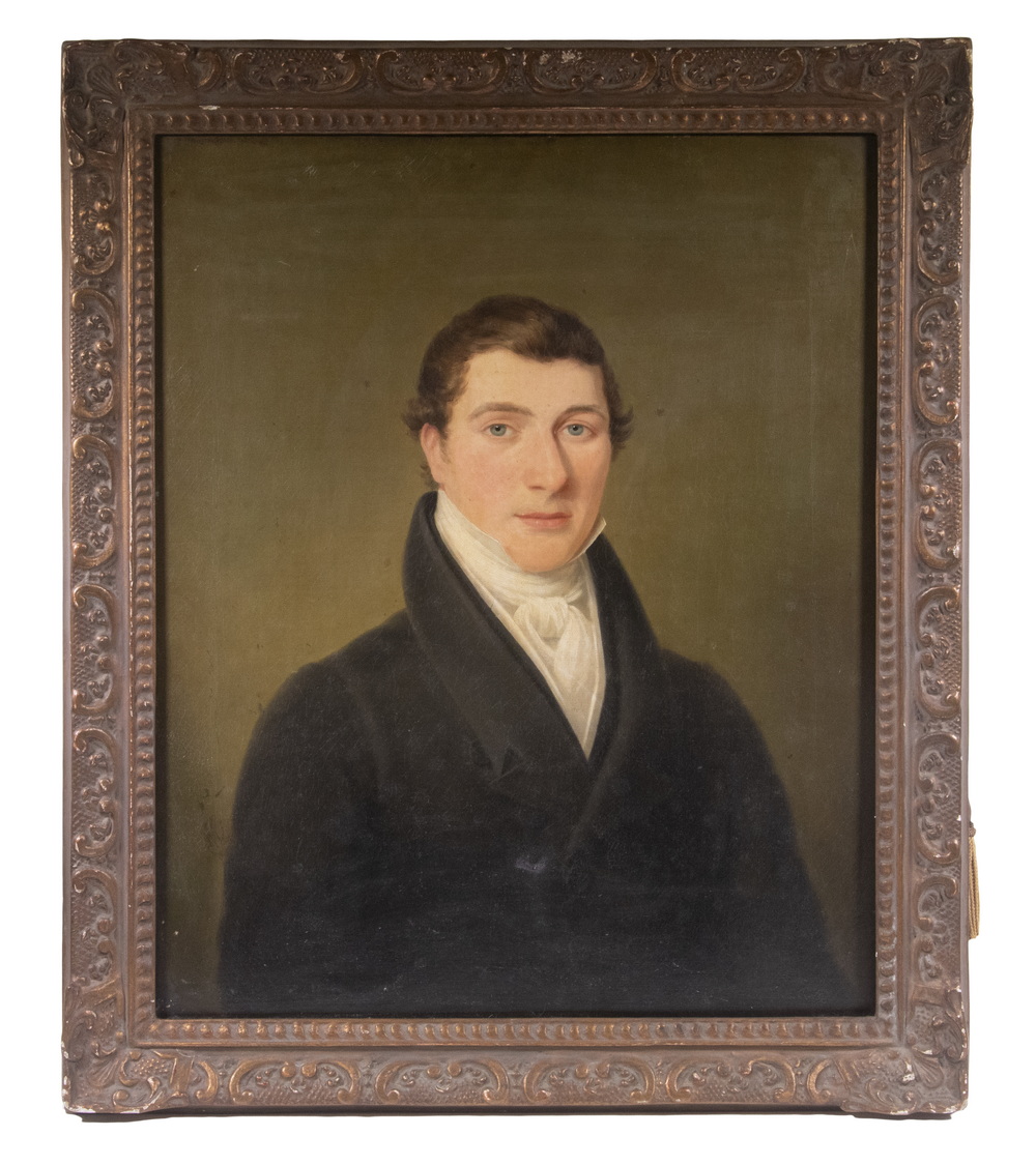 EARLY 19TH C AMERICAN PORTRAIT 3b6747