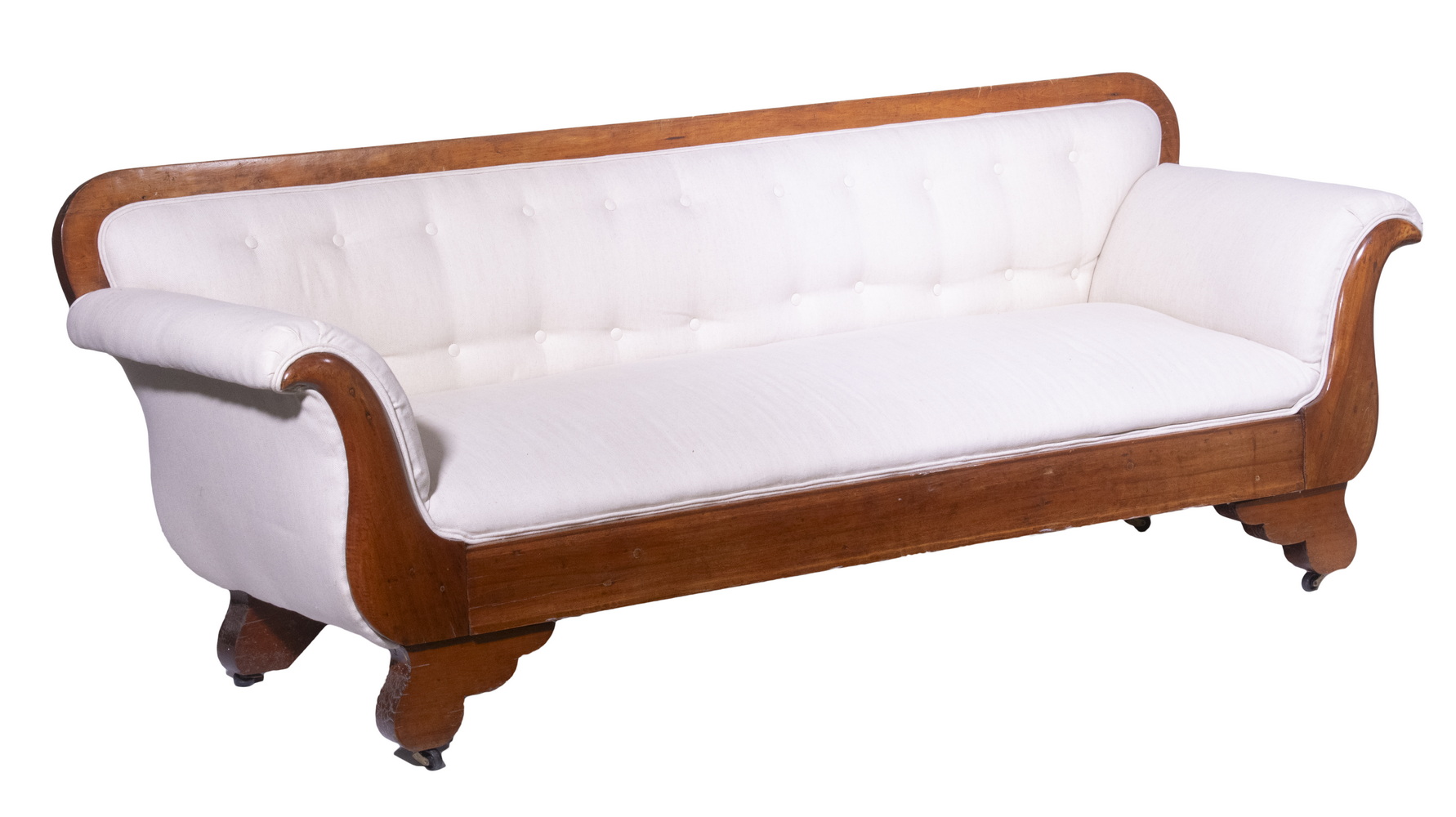 EMPIRE SOFA 19th C. Settee, with