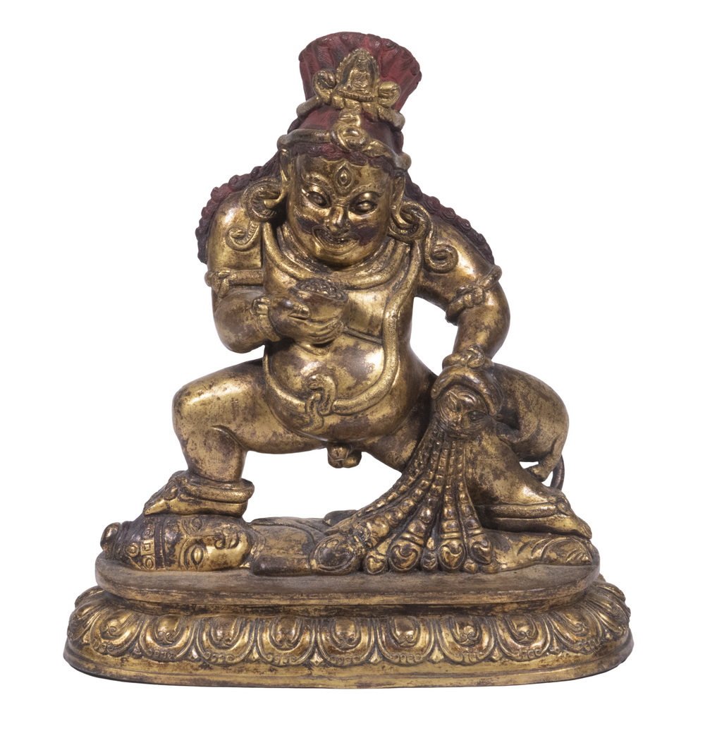 TIBETAN WRATHFUL BUDDHA STATUE 3b67fd