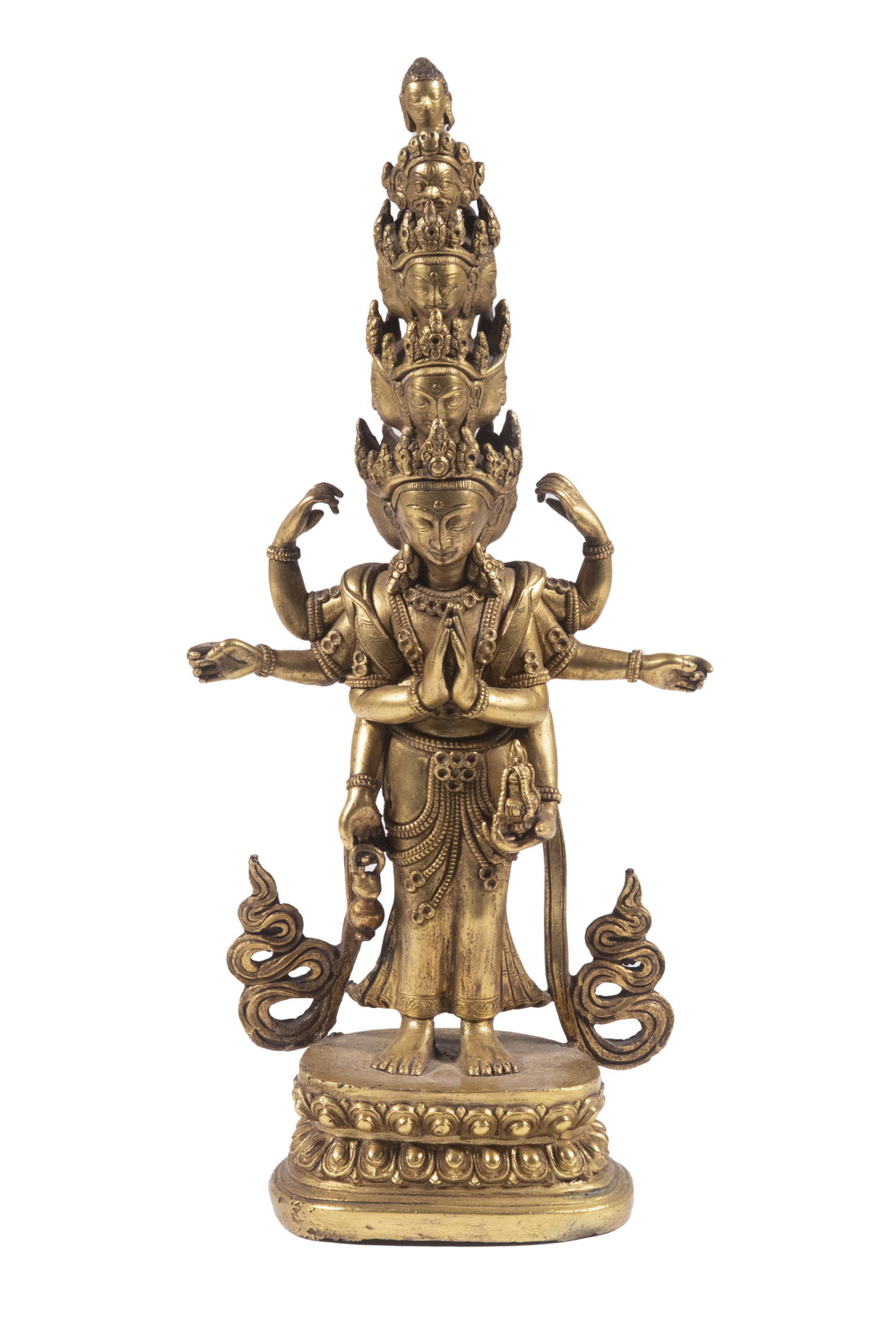 TIBETAN HINDU VOTIVE STATUE Maa 3b67fe