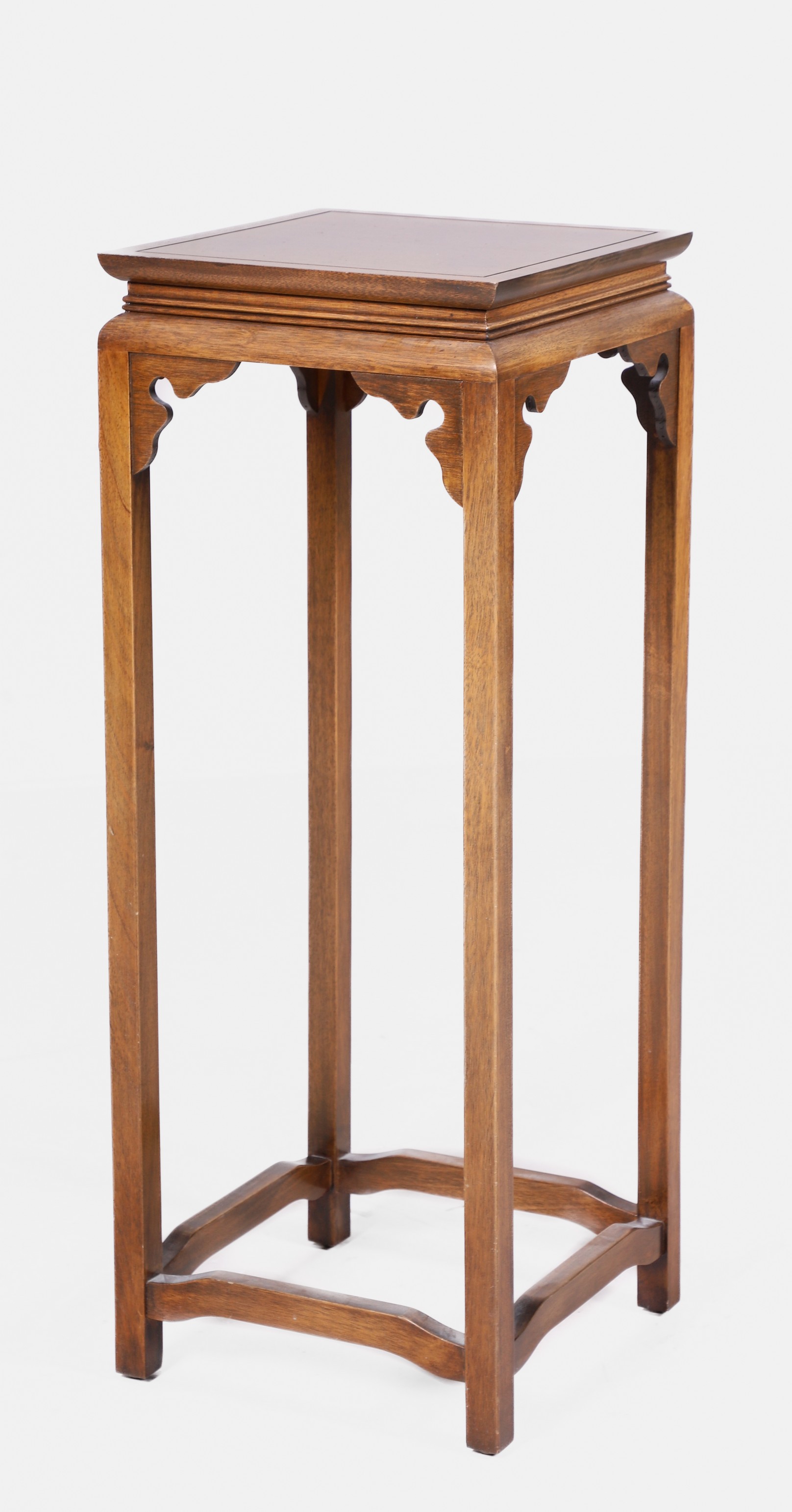 Asian style mahogany pedestal table,