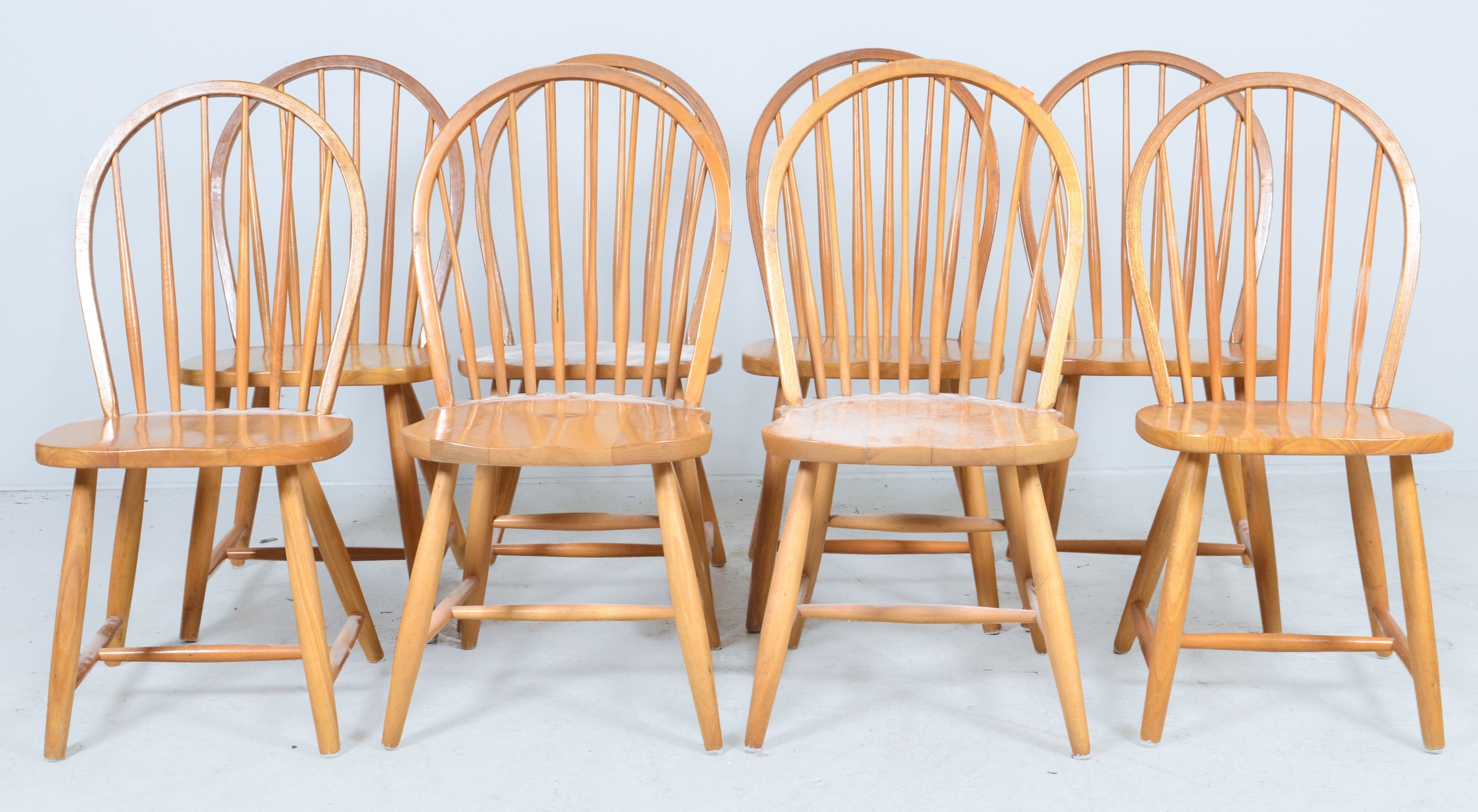  8 Assembled Windsor style maple 3b6870