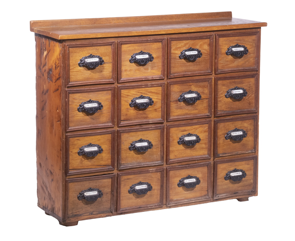 COUNTRY STORE APOTHECARY CABINET