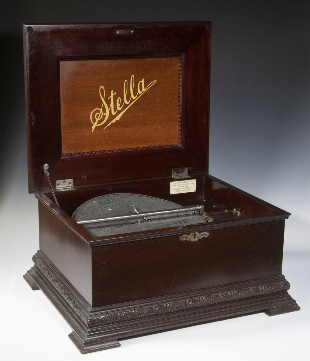 STELLA DISC MUSIC BOX WITH CHERRY 3b68d5