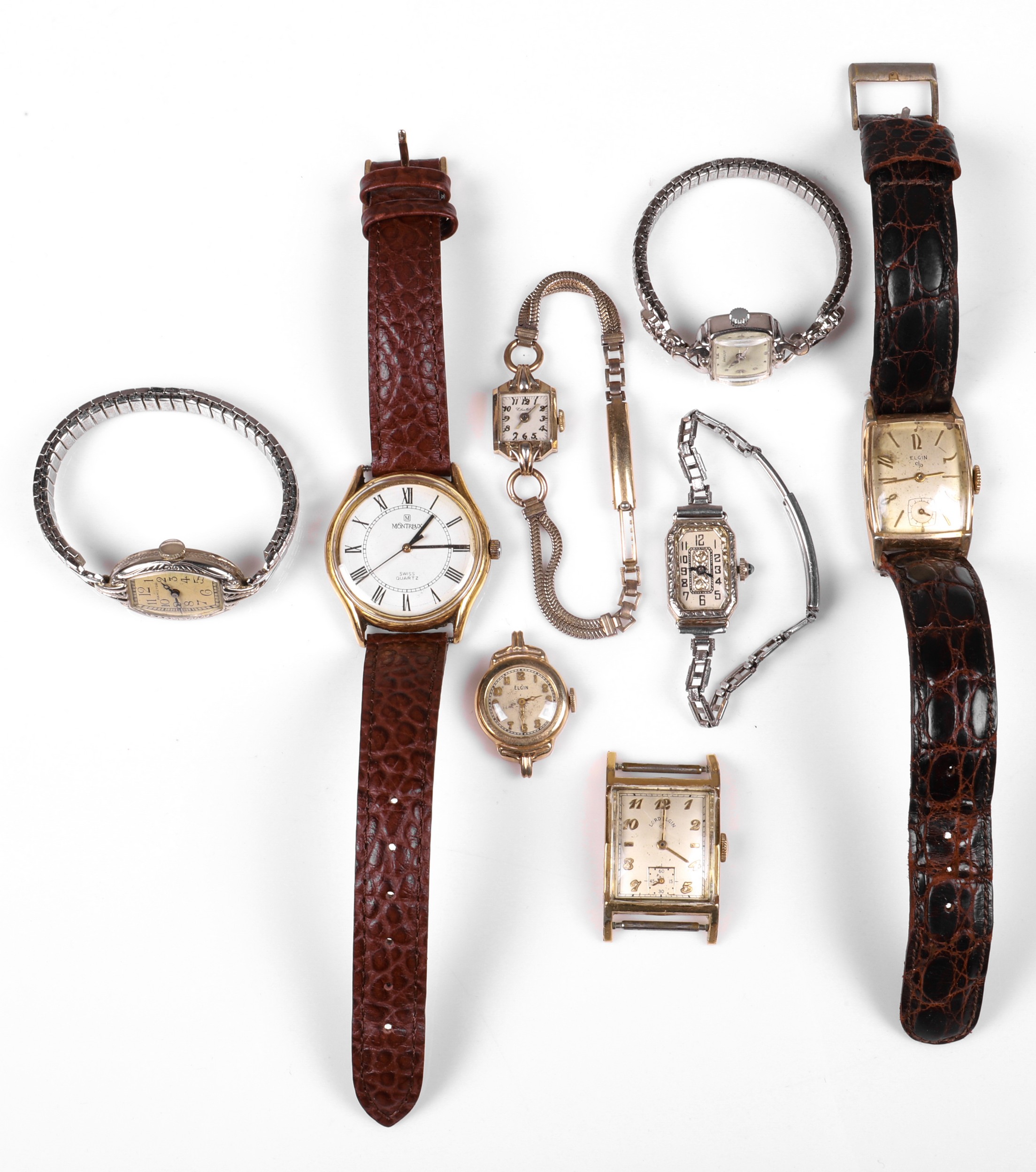 (8) Vintage watches to include