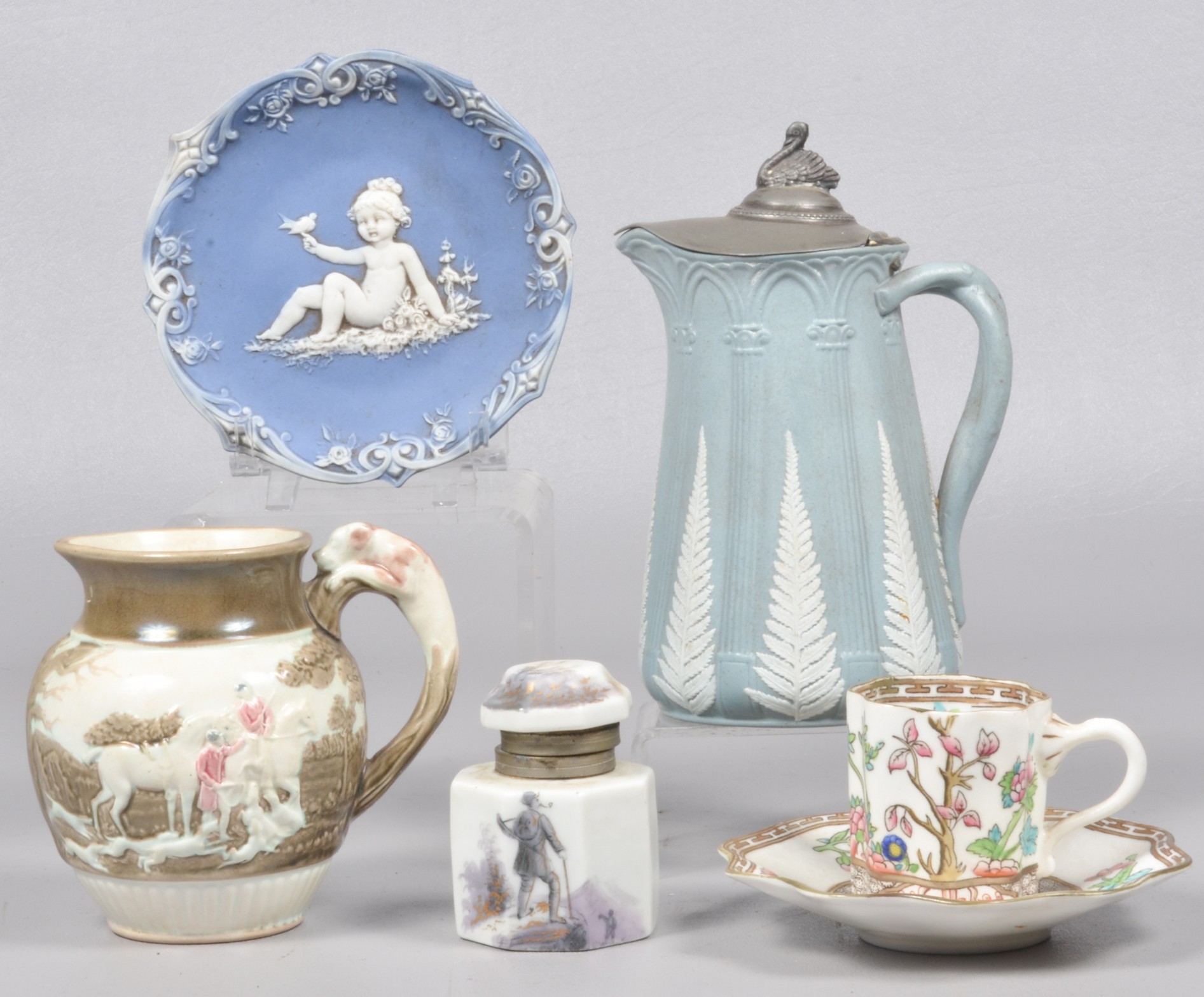 (5) Porcelain and pottery grouping