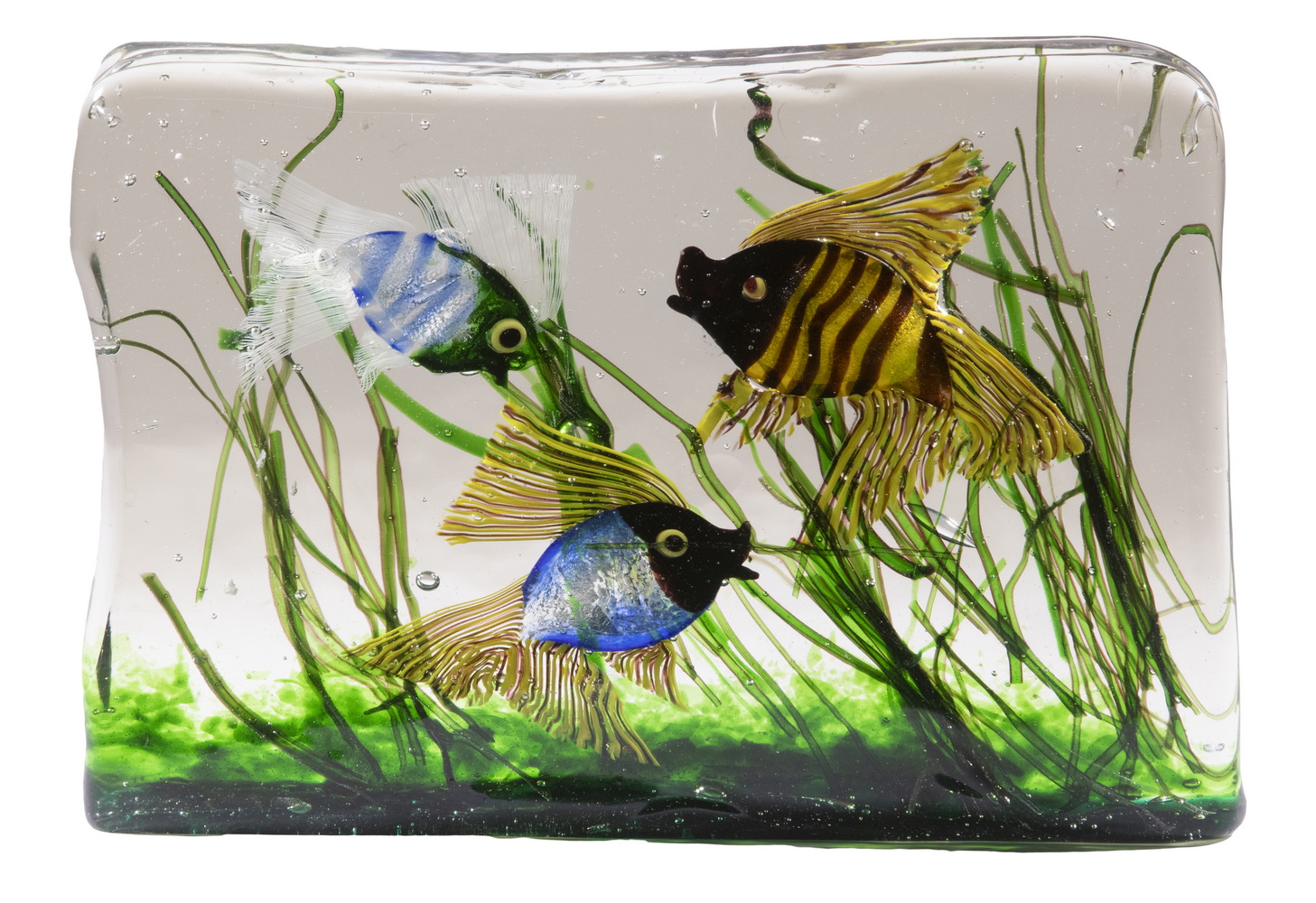 CENEDESE MURANO ART GLASS AQUARIUM 3b6992