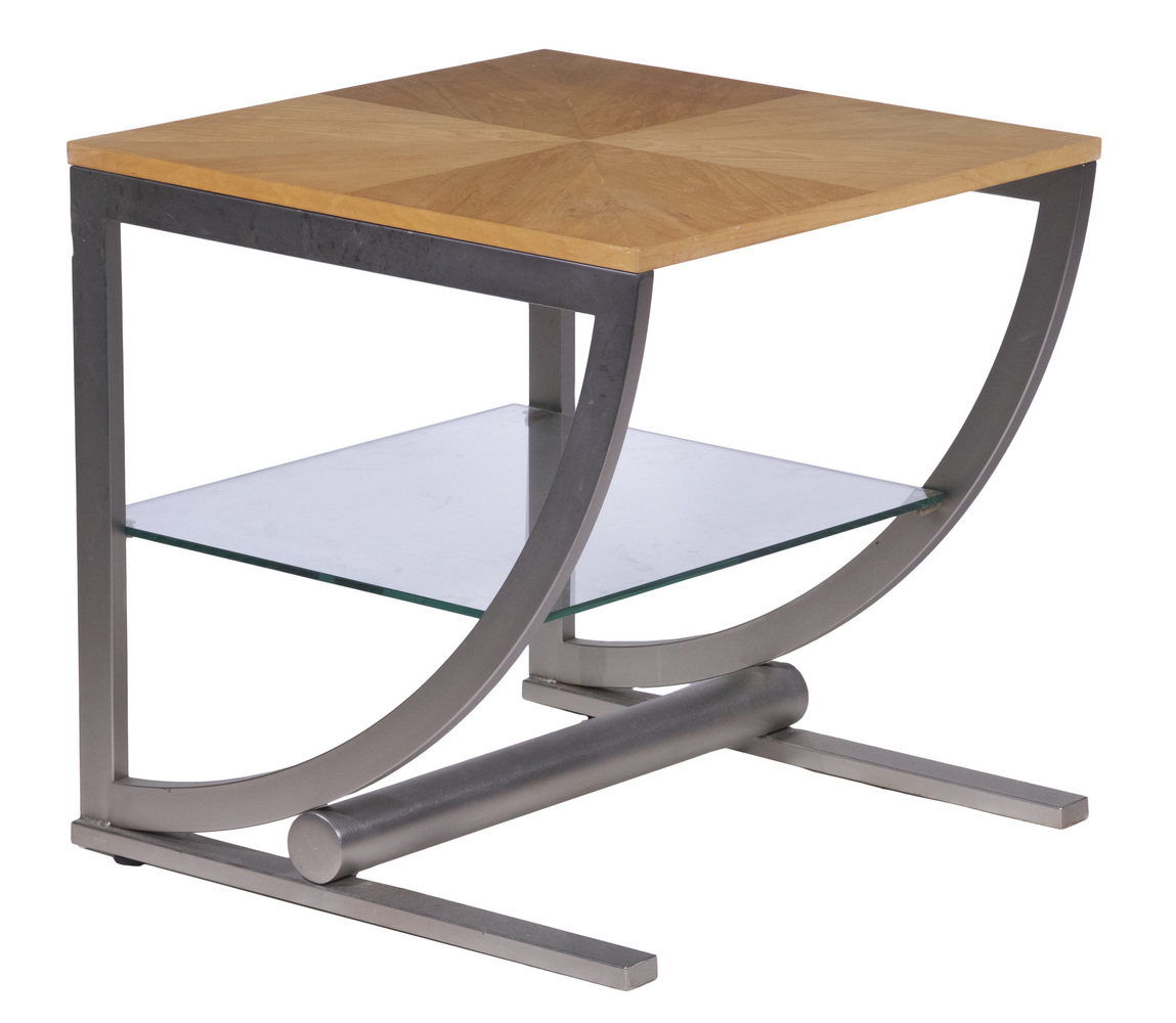 MODERNIST SQUARE OCCASIONAL TABLE 3b6a0e