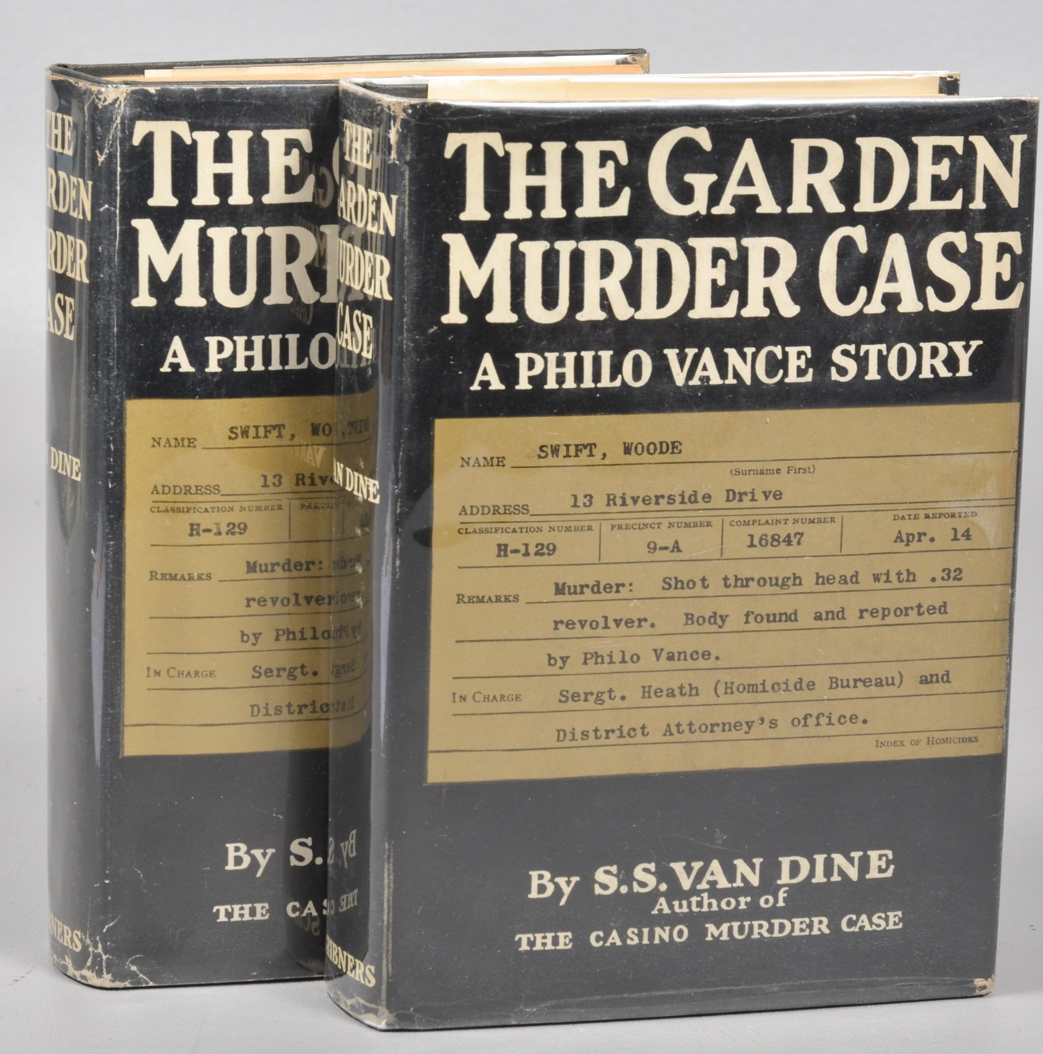 (2) The Garden Murder Case, First
