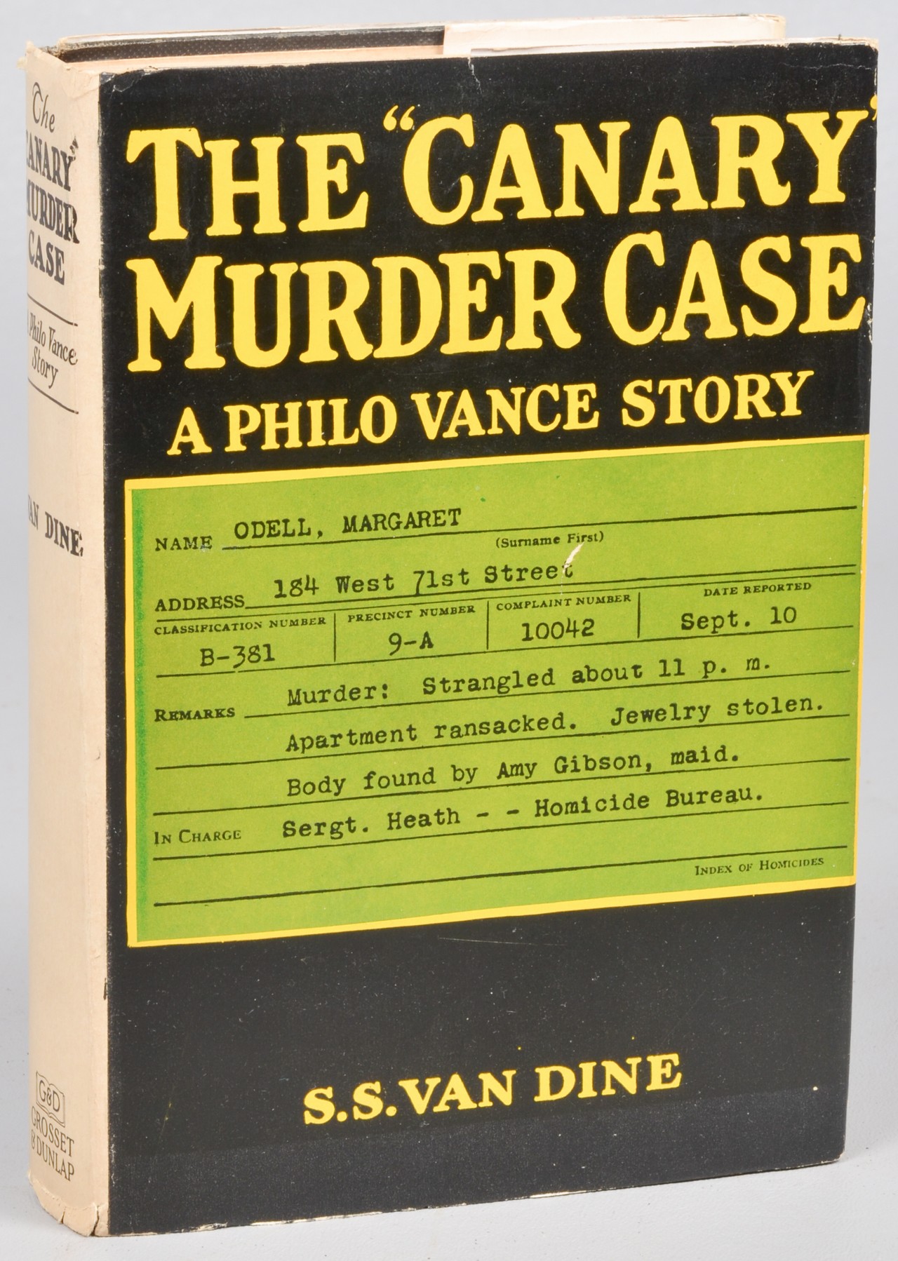 The "Canary" Murder Case, 1929,