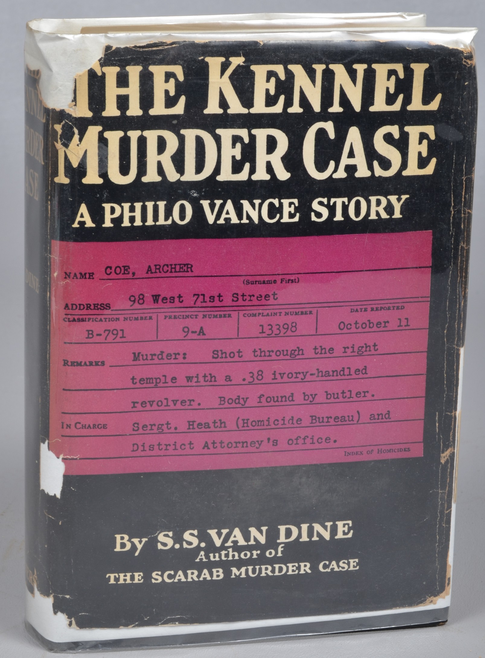 The Kennel Murder Case, first edition,