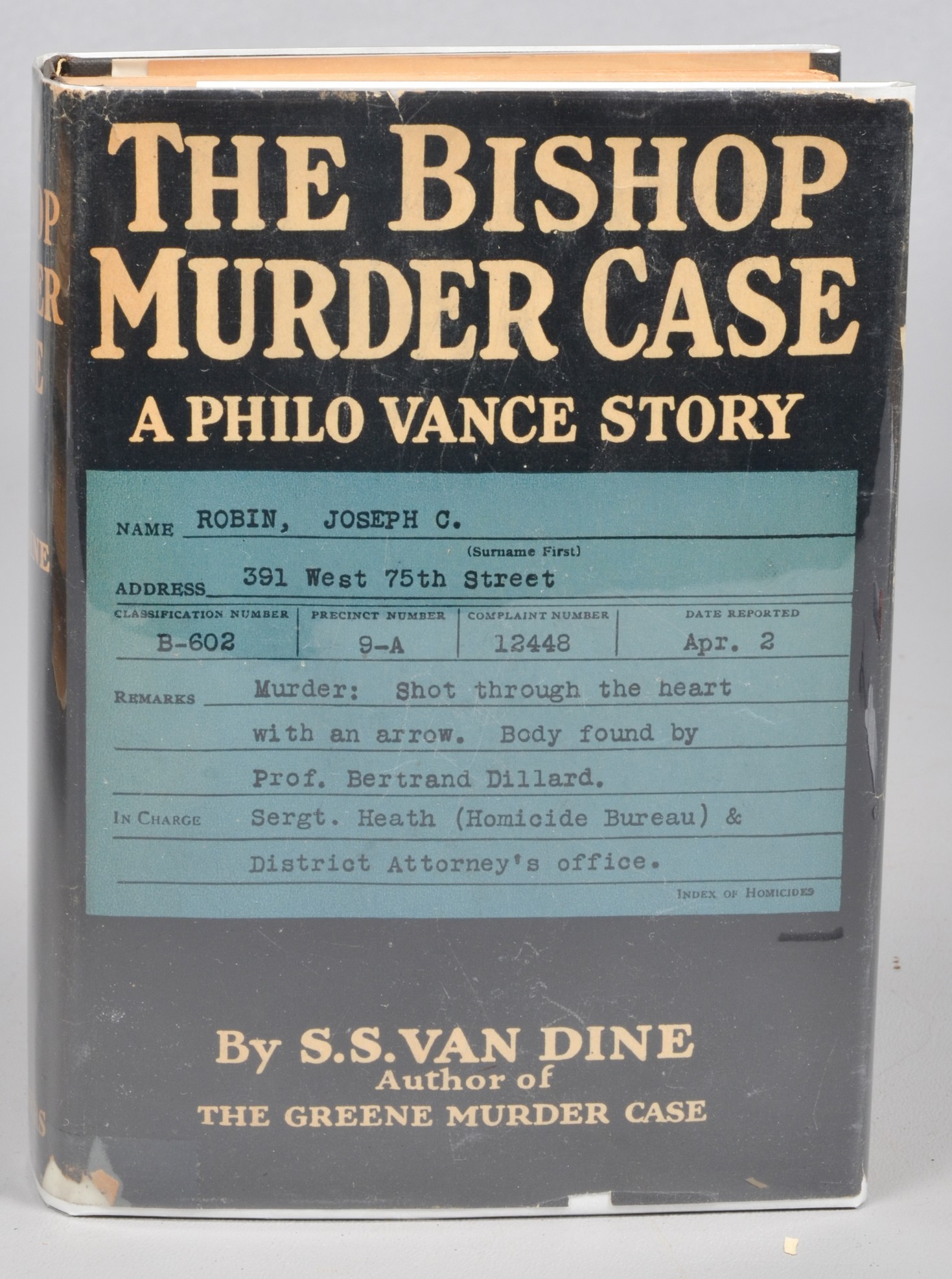 The Bishop Murder Case, first edition,