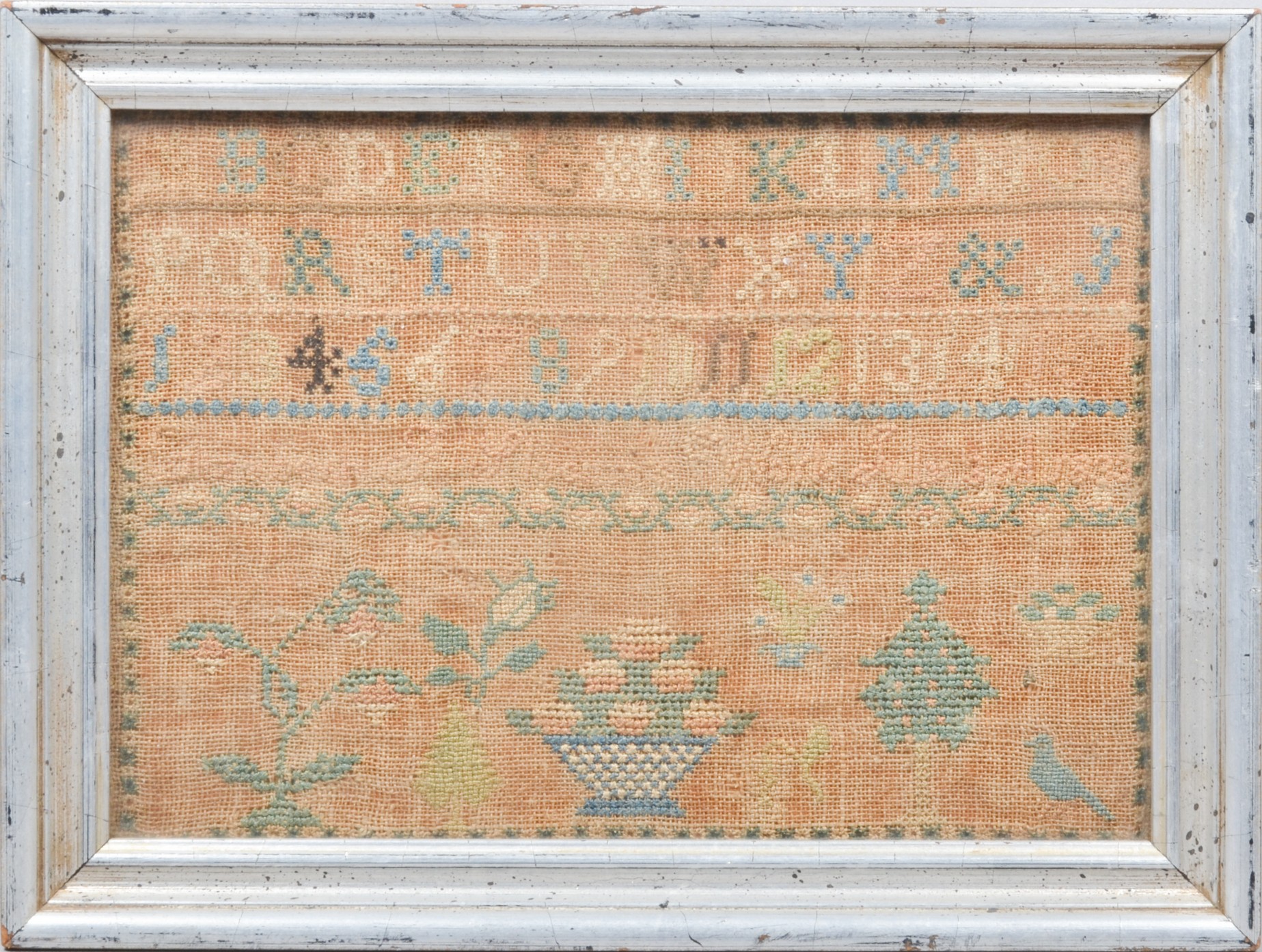 1833 Alphabet sampler includes 3b6aa1