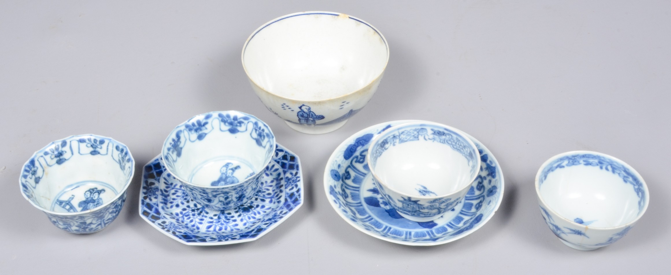  7 Pcs Chinese blue white porcelain  3b6aaf