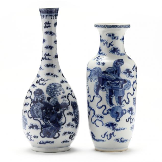 TWO CHINESE PORCELAIN BLUE AND 3b6ac4