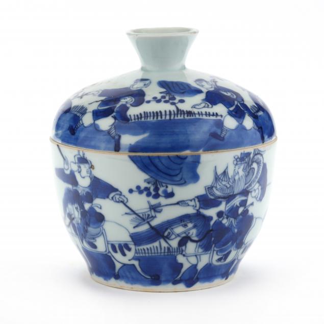 A CHINESE PORCELAIN BLUE AND WHITE 3b6aca