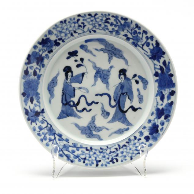 A CHINESE PORCELAIN BLUE AND WHITE 3b6ad4