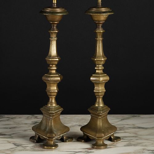 PAIR OF CONTINENTAL BAROQUE STYLE